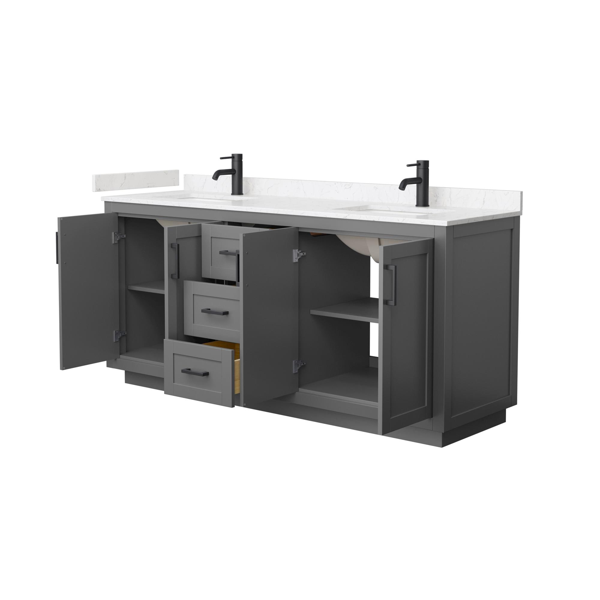 Wyndham Collection WCF292972DGBC2UNSMXX Bath-Vanity-Combo - View #3