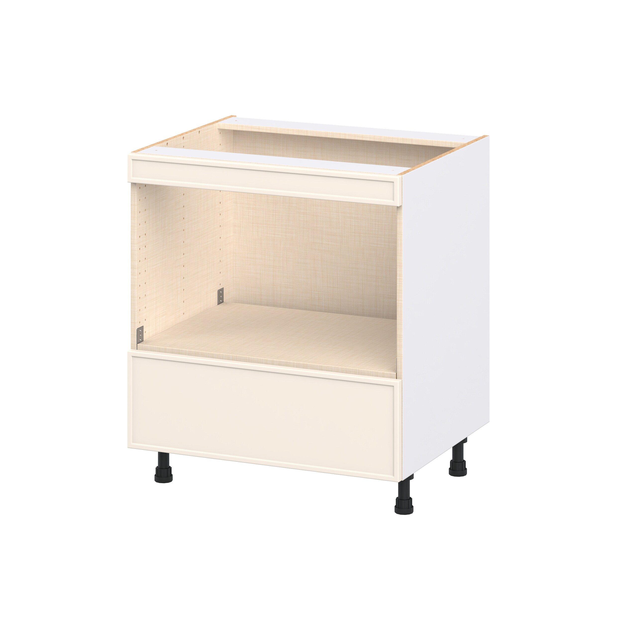 Hugo&Borg DSBMW30WD-CI Chapel Hill 30-in W x 34.5-in H x 24.66-in D Washed Linen Drawer Base Fully assembled Cabinet Flat Panel