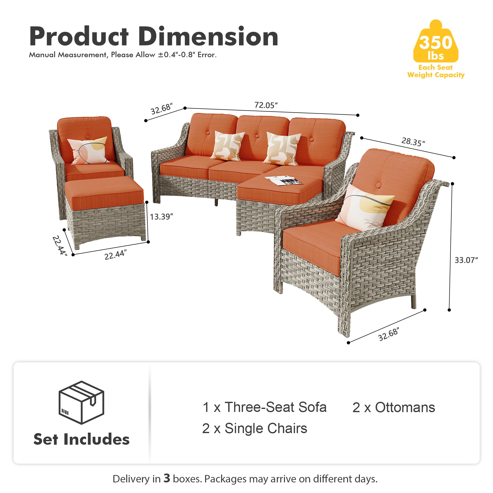 XIZZI XIPAD8C053 Patio-Conversation-Sets - View #8