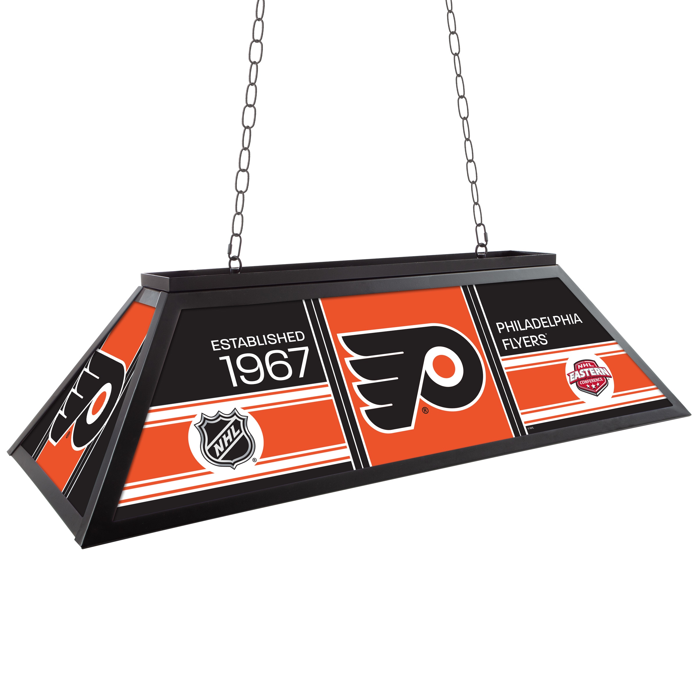 Trademark Gameroom NHL4400-PF-PCH Matte Black Incandescent Medium base (E-26) Pool Table Lighting