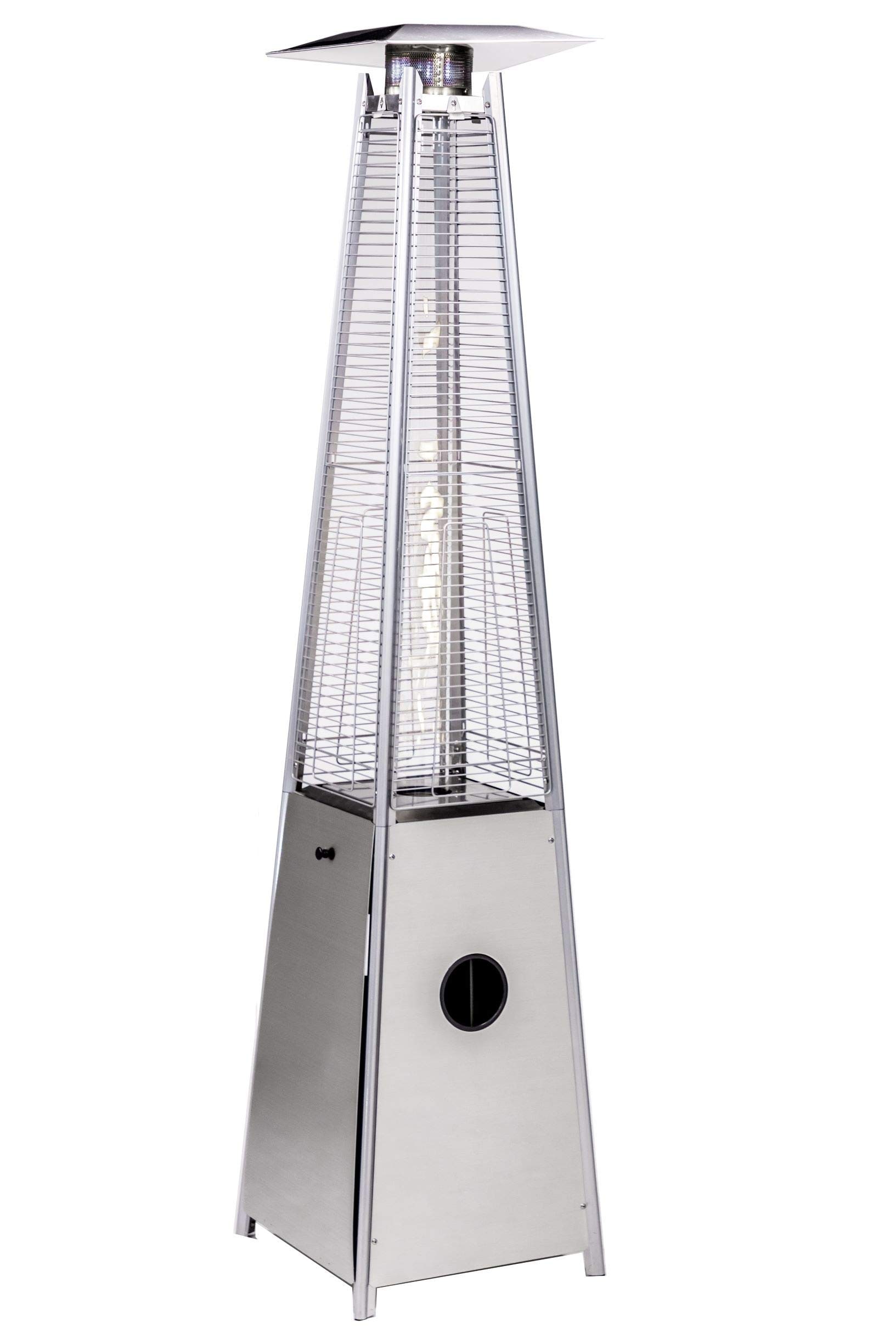 Siavonce XH-GT-SS-1 40000 -BTU Silver Stainless steel Floorstanding Liquid propane Patio Heater