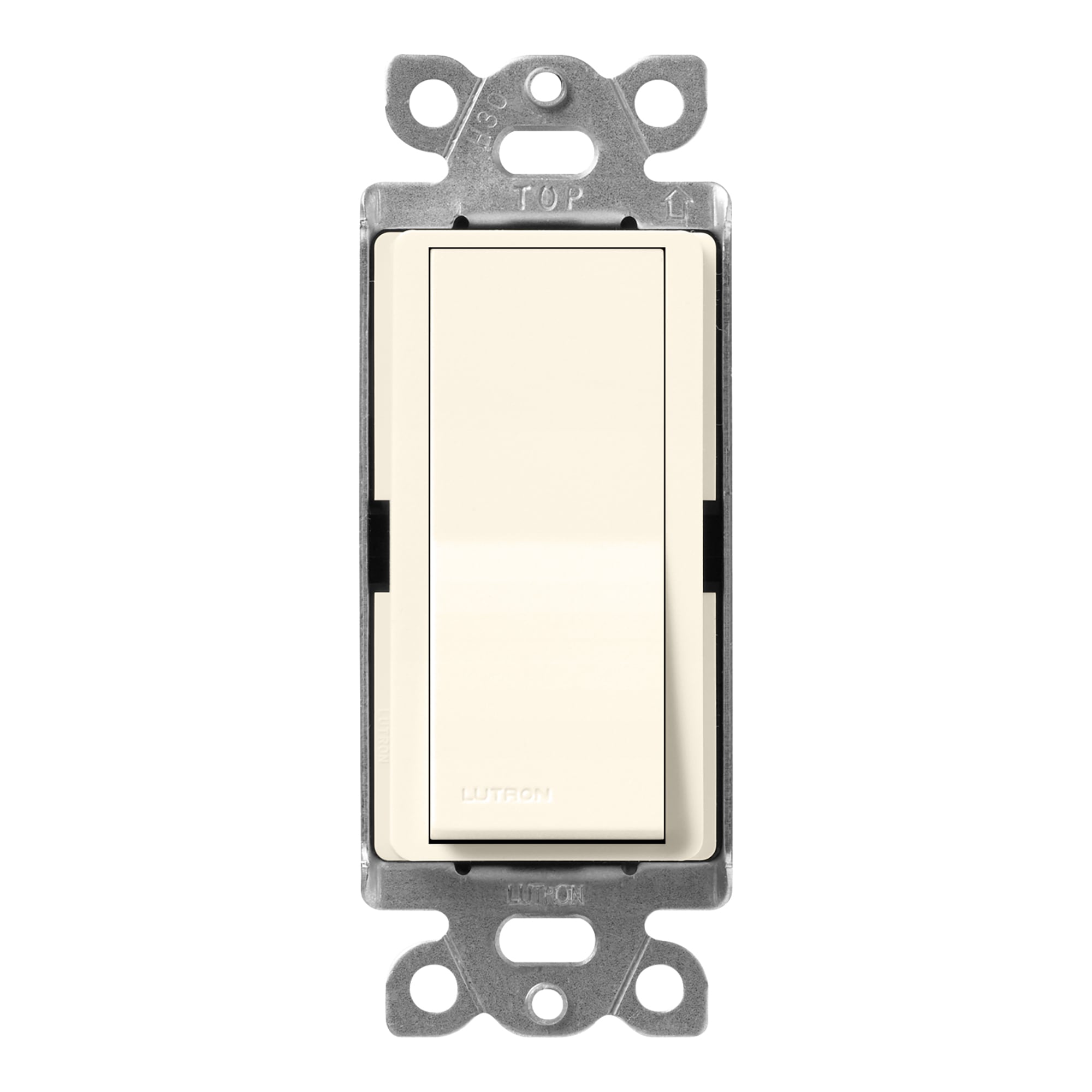 Lutron SC-3PS-BI Claro 15-amp 3-way Rocker Master Light Switch , Biscuit