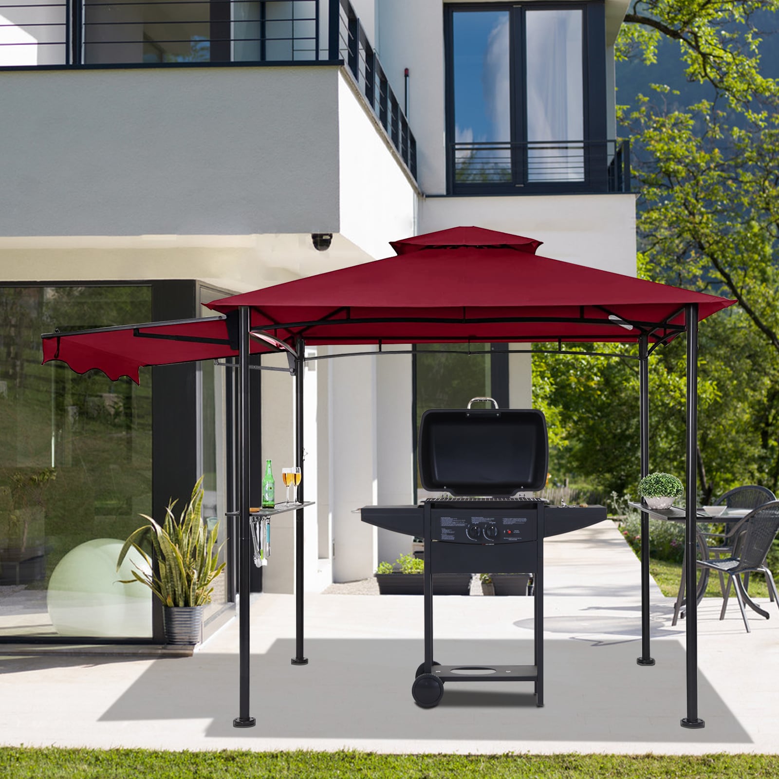 StarEcho SKPE-RED Wood-Resin-Gazebos - View #6