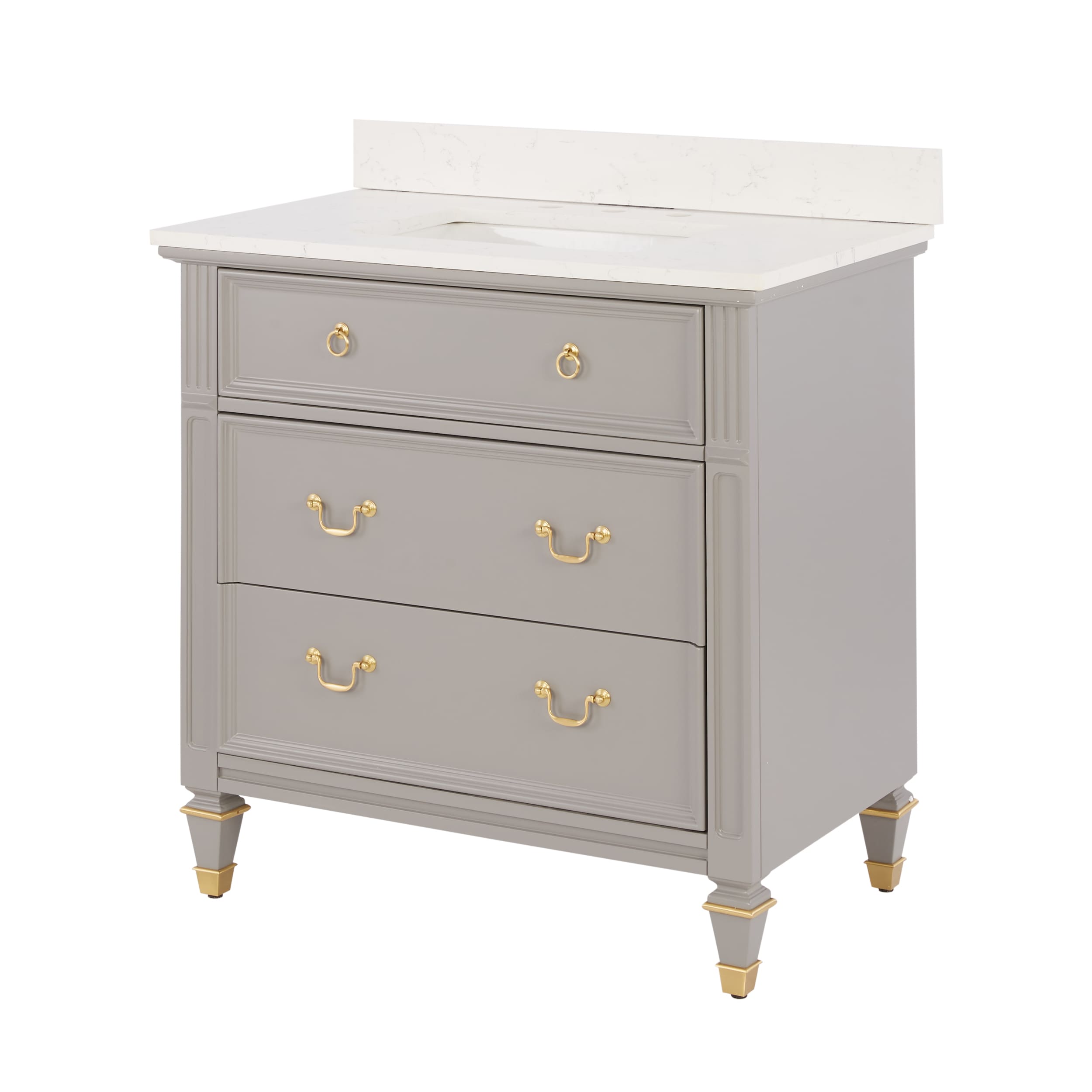 WELLFOR BCB1932PGO -WF Bath-Vanity-Combo - View #7