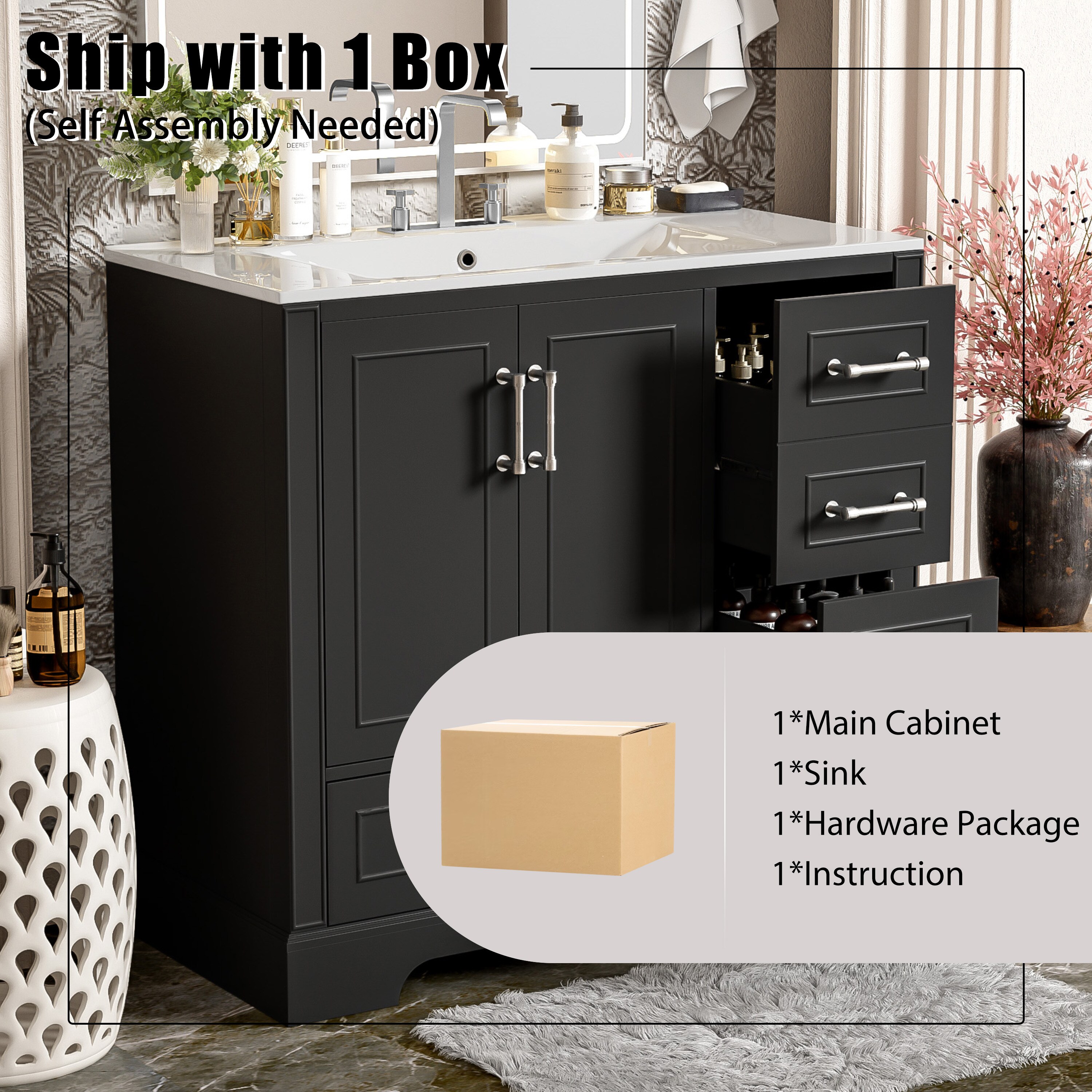 Tatayosi XH-51630B Bath-Vanity-Combo - View #5