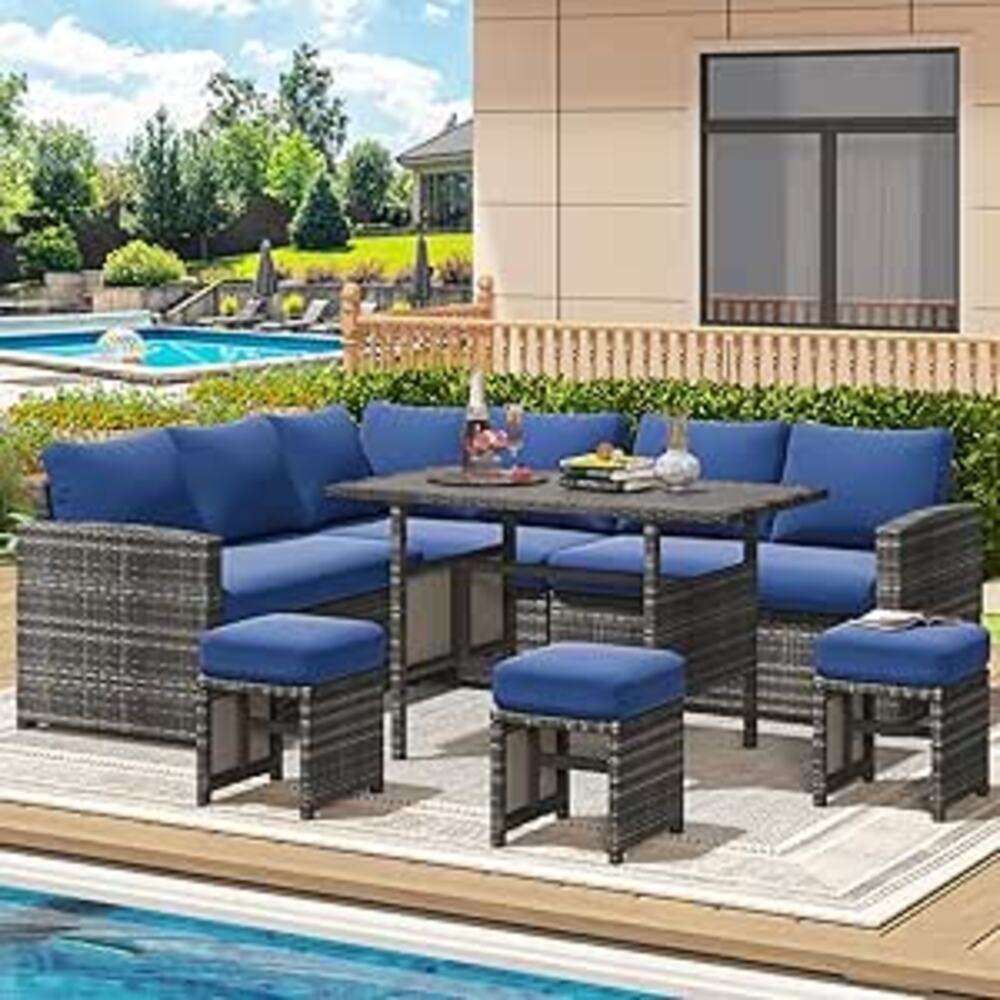 AECOJOY 16076DBU-LS01 Patio-Sofas-Daybeds - View #6