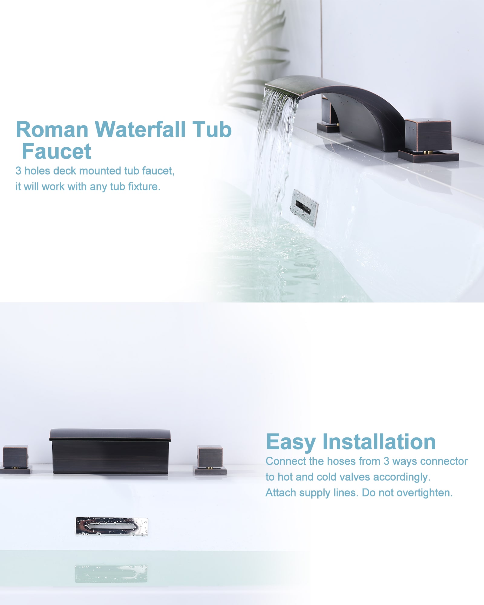 WOWOW 3080600RB Roman-Tub-Faucets - View #8