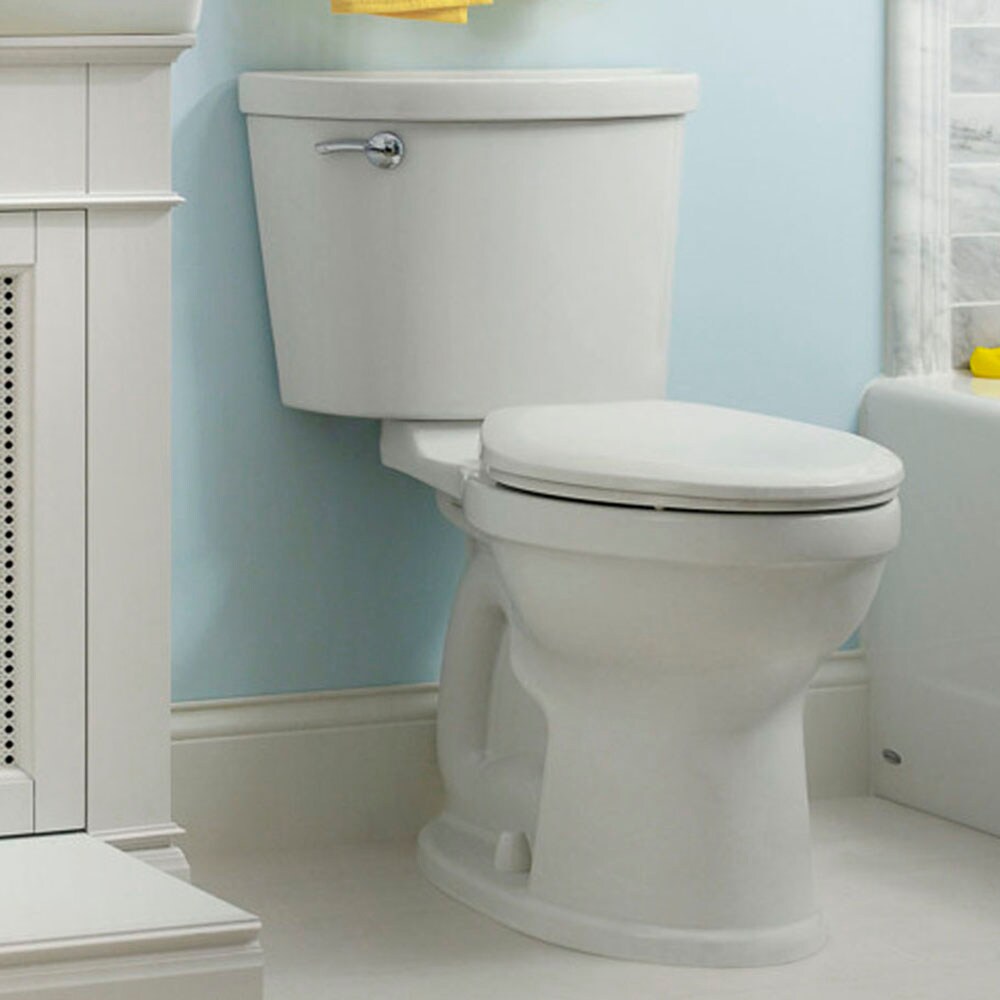 Champion Pro White Elongated Two-Piece High Efficiency Toilet