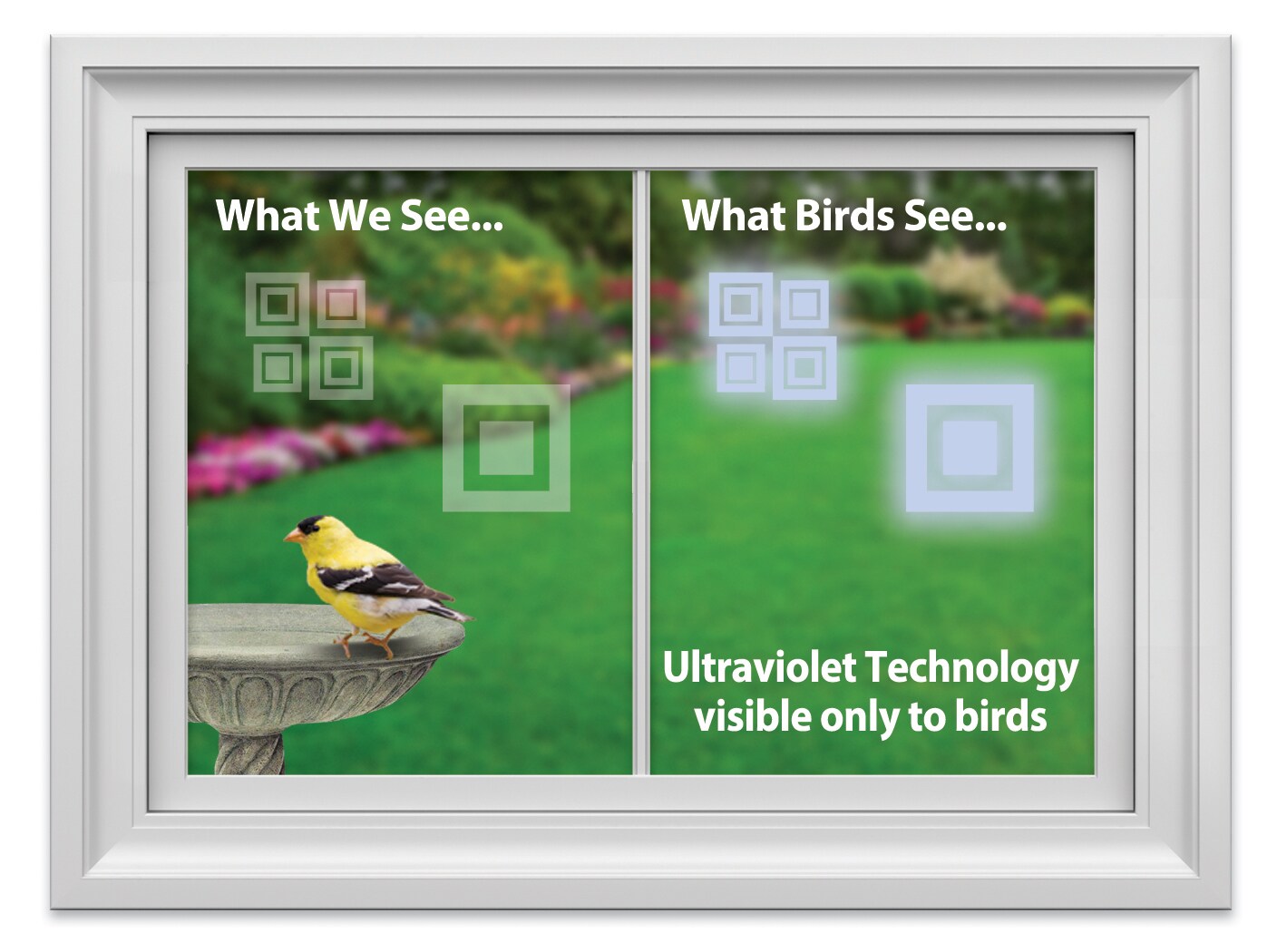 WindowAlert MODERN SQUARE DECALS Bird-Feeder-Accessories - View #2