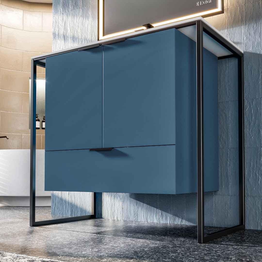 Eviva EVVN11-34BLU Bath-Vanity-Combo - View #2