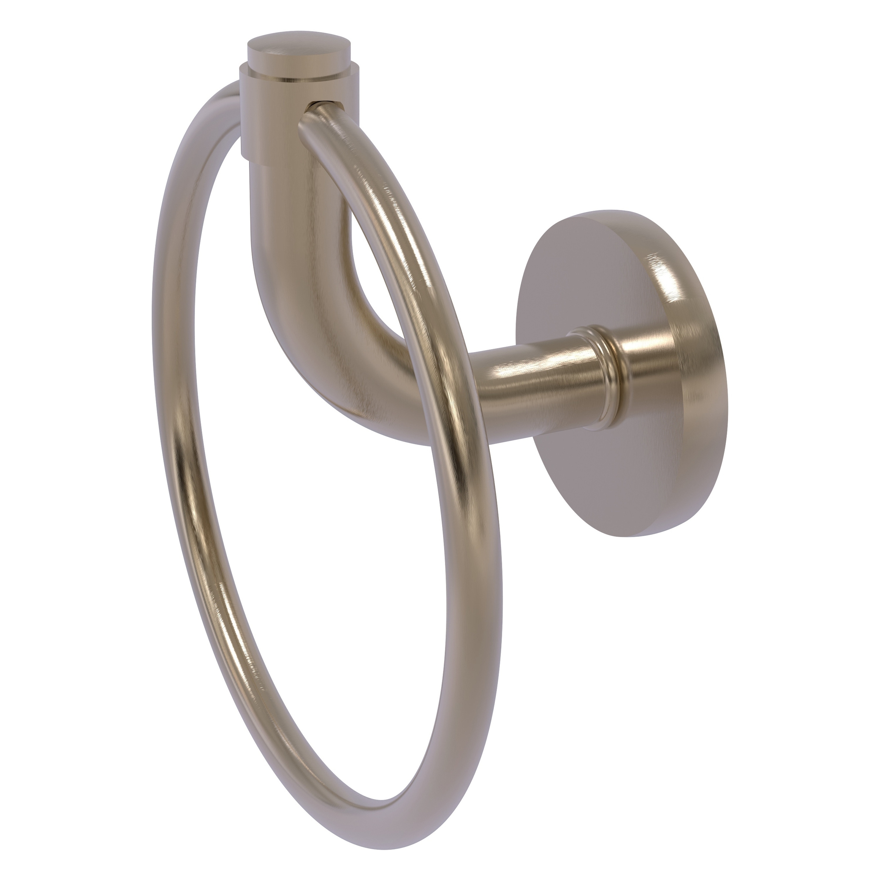 Allied Brass RM-16-PEW Remi Antique Pewter Wall mount Single Towel Ring