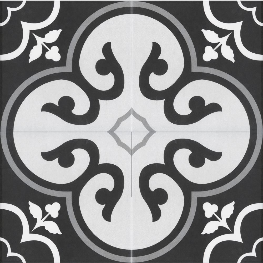 FLOORS 2000 VIOLA8X8BLACK Ceramic-Tile - View #2