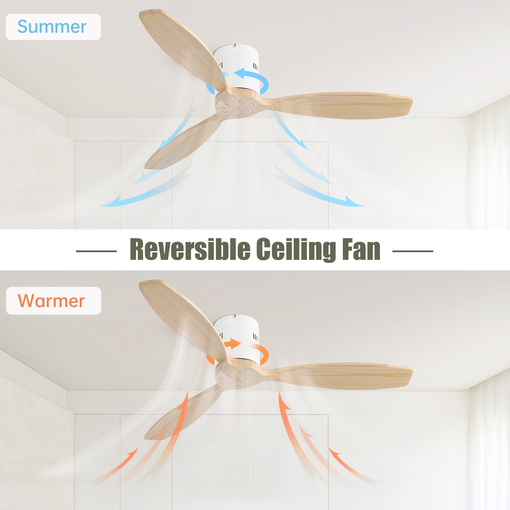 Cuschoice MDHK1-113-CF Ceiling-Fans - View #3