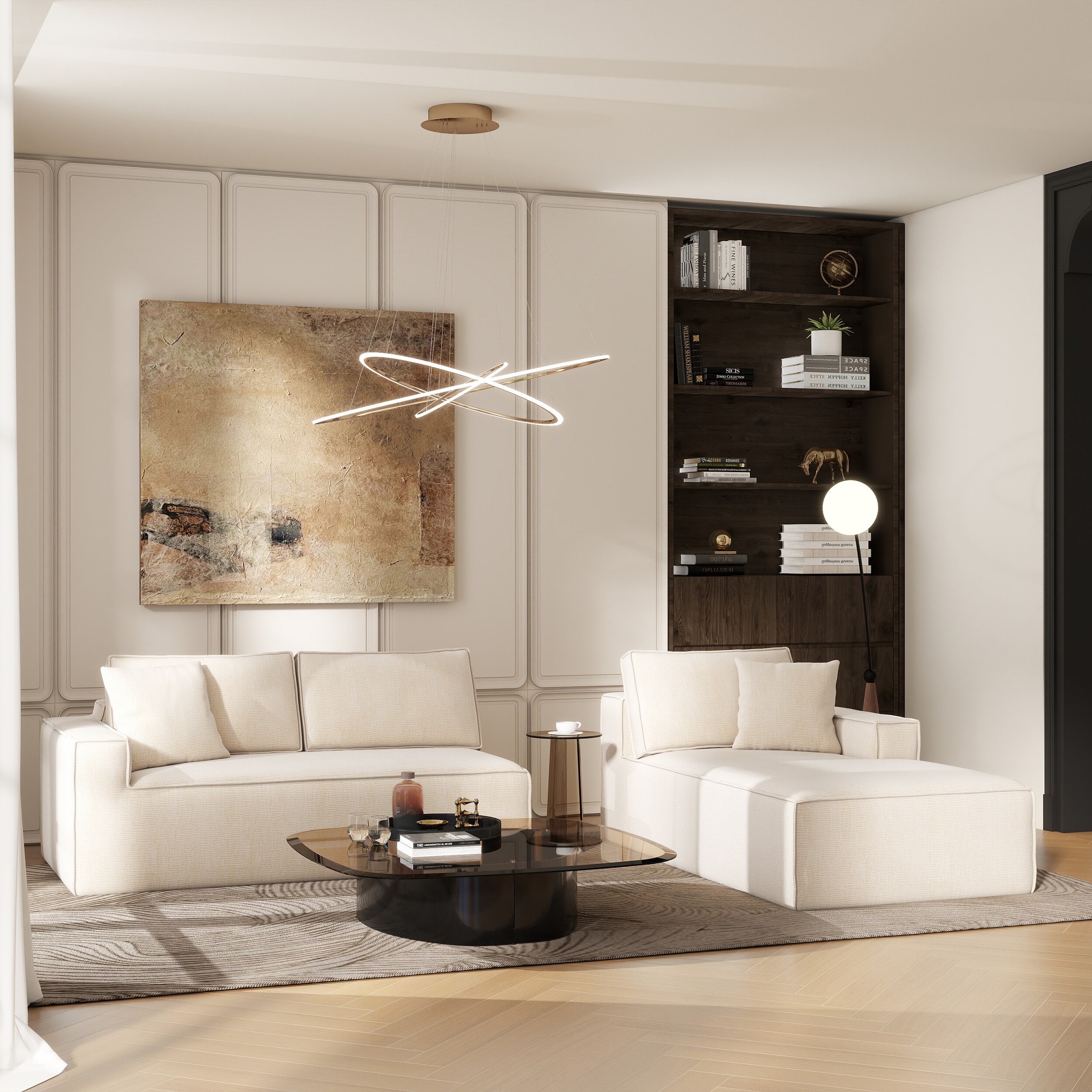 Jennifer Taylor Home LXVN-R-66550 Sofas-Loveseats - View #4