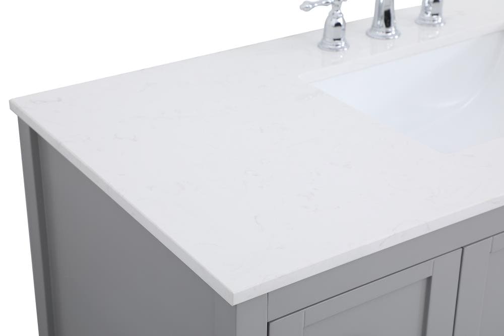 Elegant Decor FI49248GR Bath-Vanity-Combo - View #7