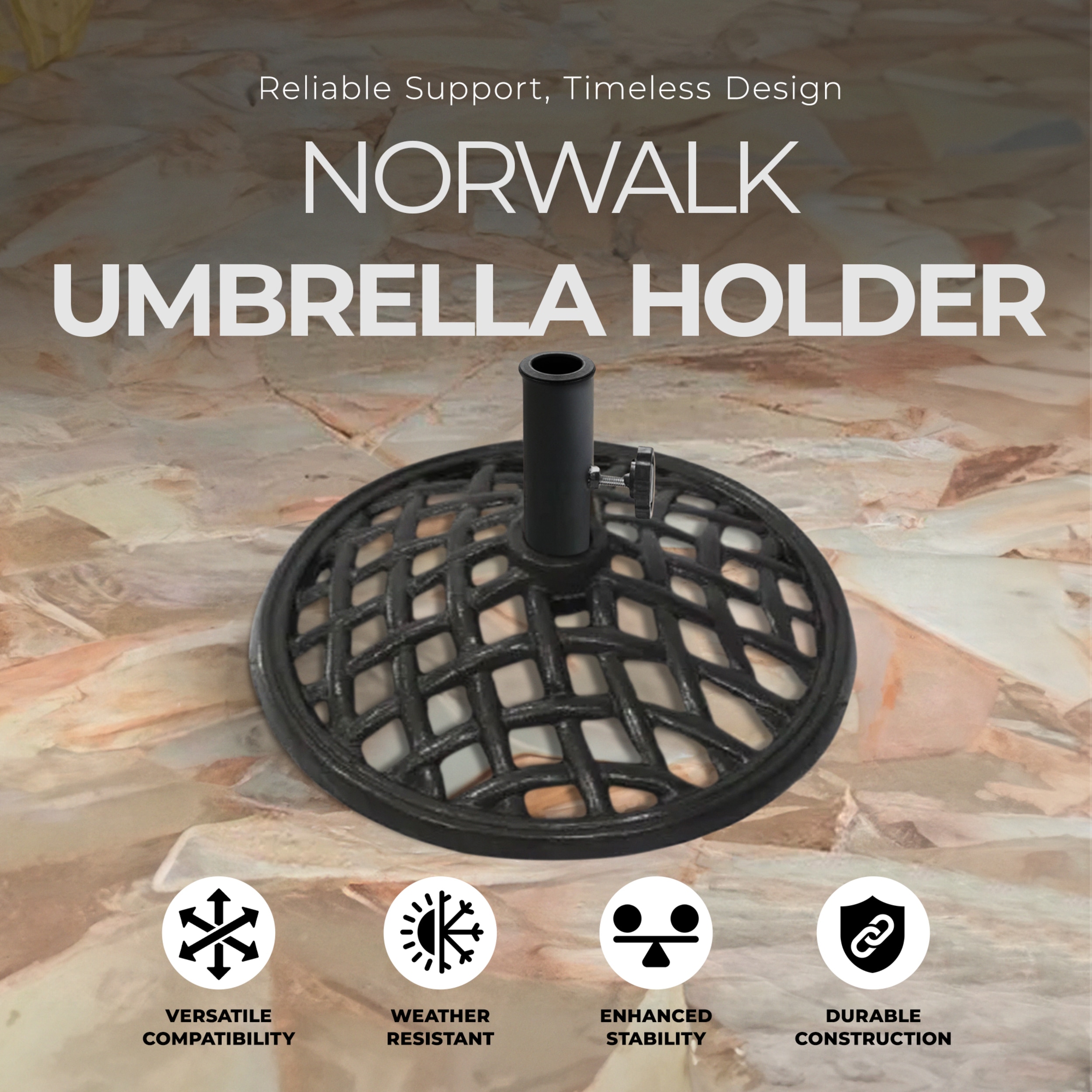 Four Seasons Outdoor Product 397644 Umbrella-Bases - View #2