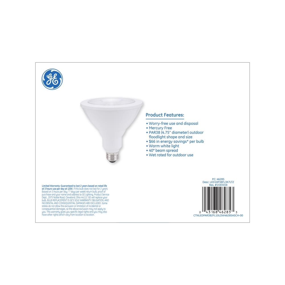 GE 46285 Led-Flood-Spot-Light-Bulbs - View #4