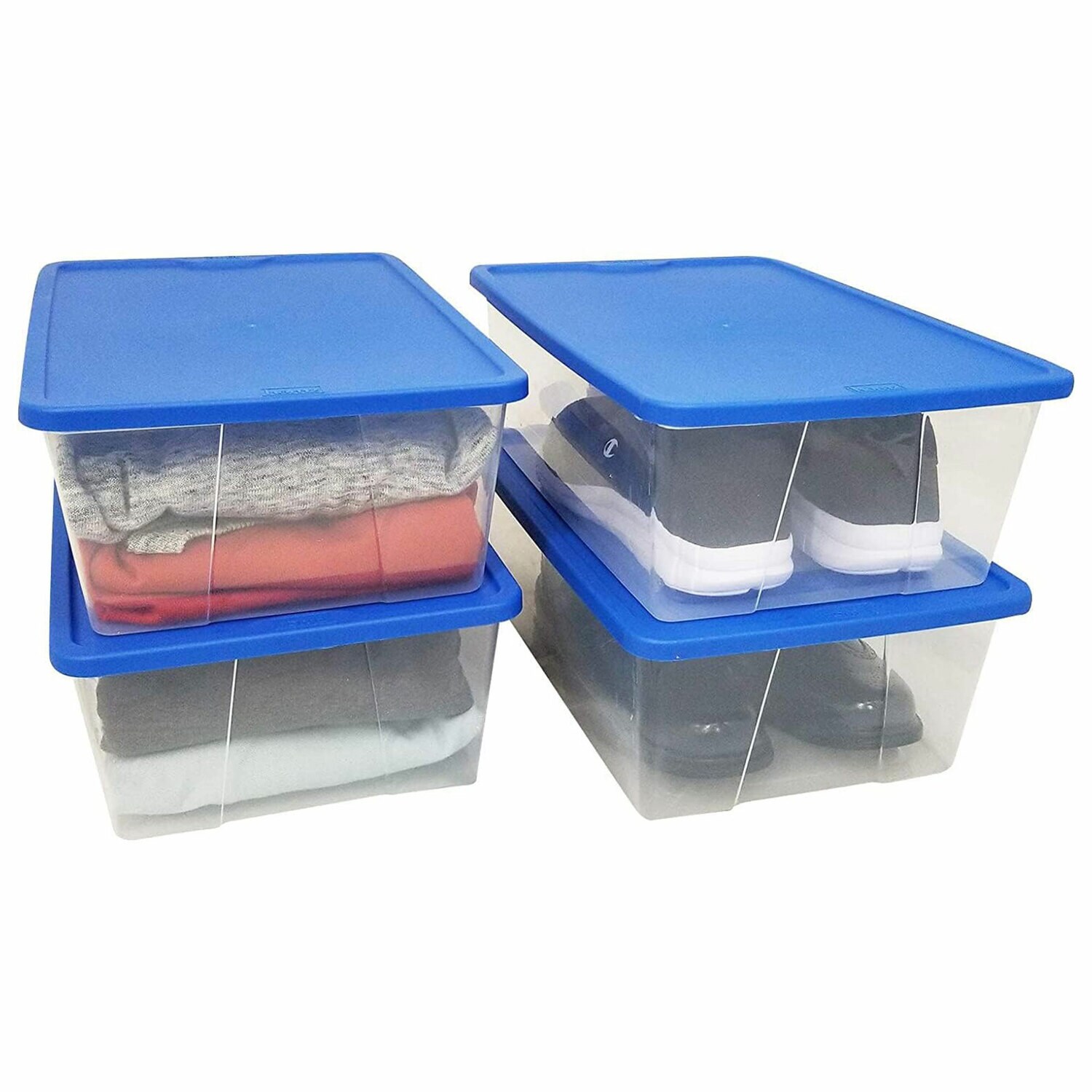 Homz Products 324380 Plastic-Storage-Totes - View #10