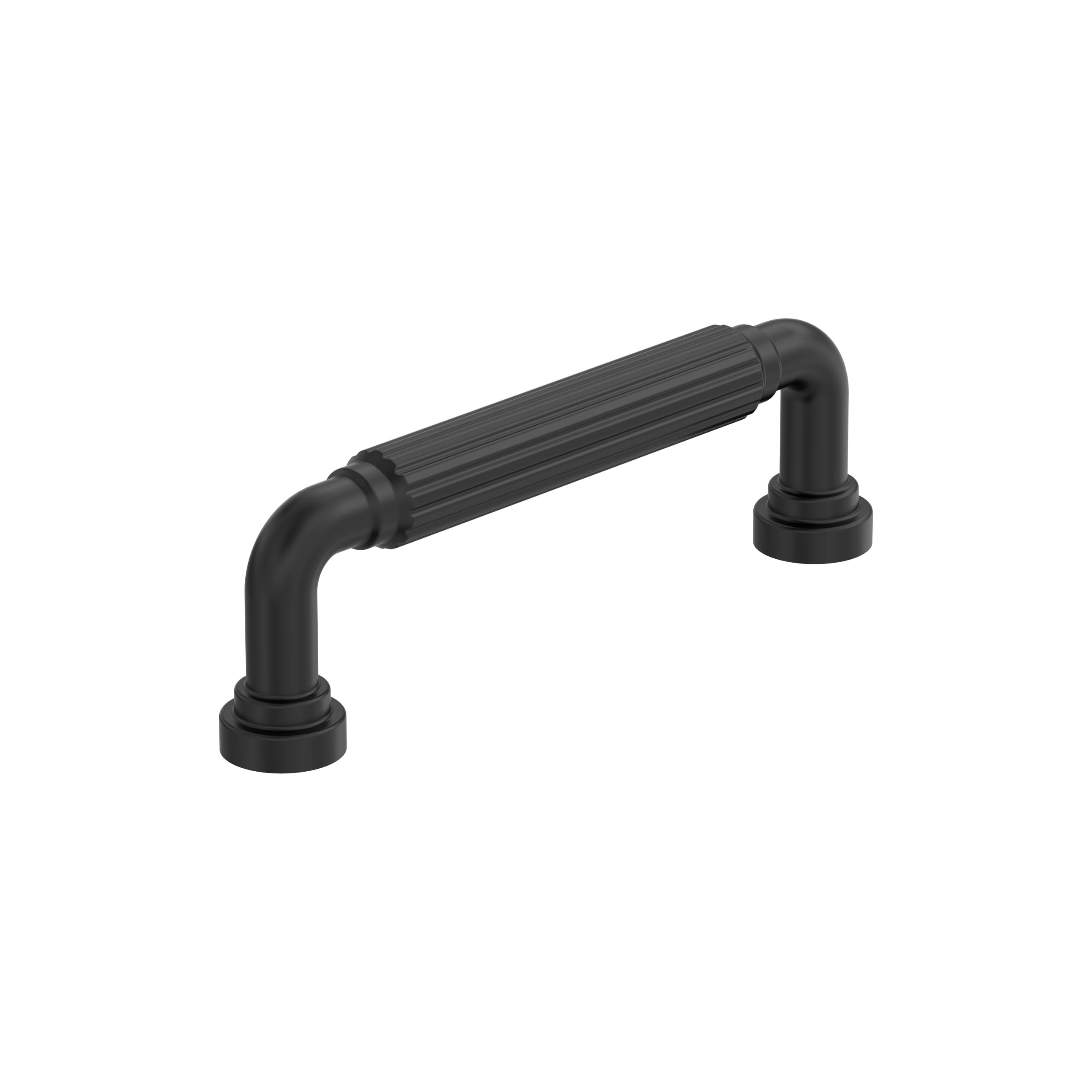 Amerock BP37702MB Cowrie 3-3/4-in , 96mm Center to Center Matte Black Arch Handle Drawer Pulls