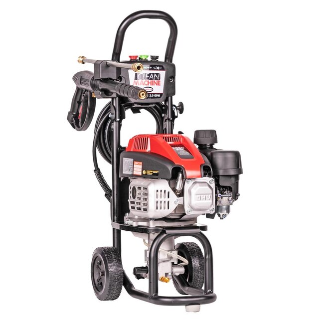 SIMPSON Clean Machine 2400 PSI 2-Gallon-GPM Cold Water Gas Pressure Washer with Simpson Engine CARB SIMPSON Clean Machine 2400 PSI 2-Gallon-GPM Cold Water Gas Pressure Washer with Simpson Engine CARB