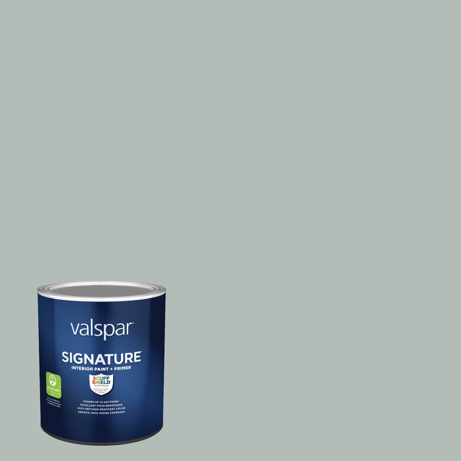 Valspar Signature Eggshell Smoke Infusion 5002-1b Latex Interior Paint ...