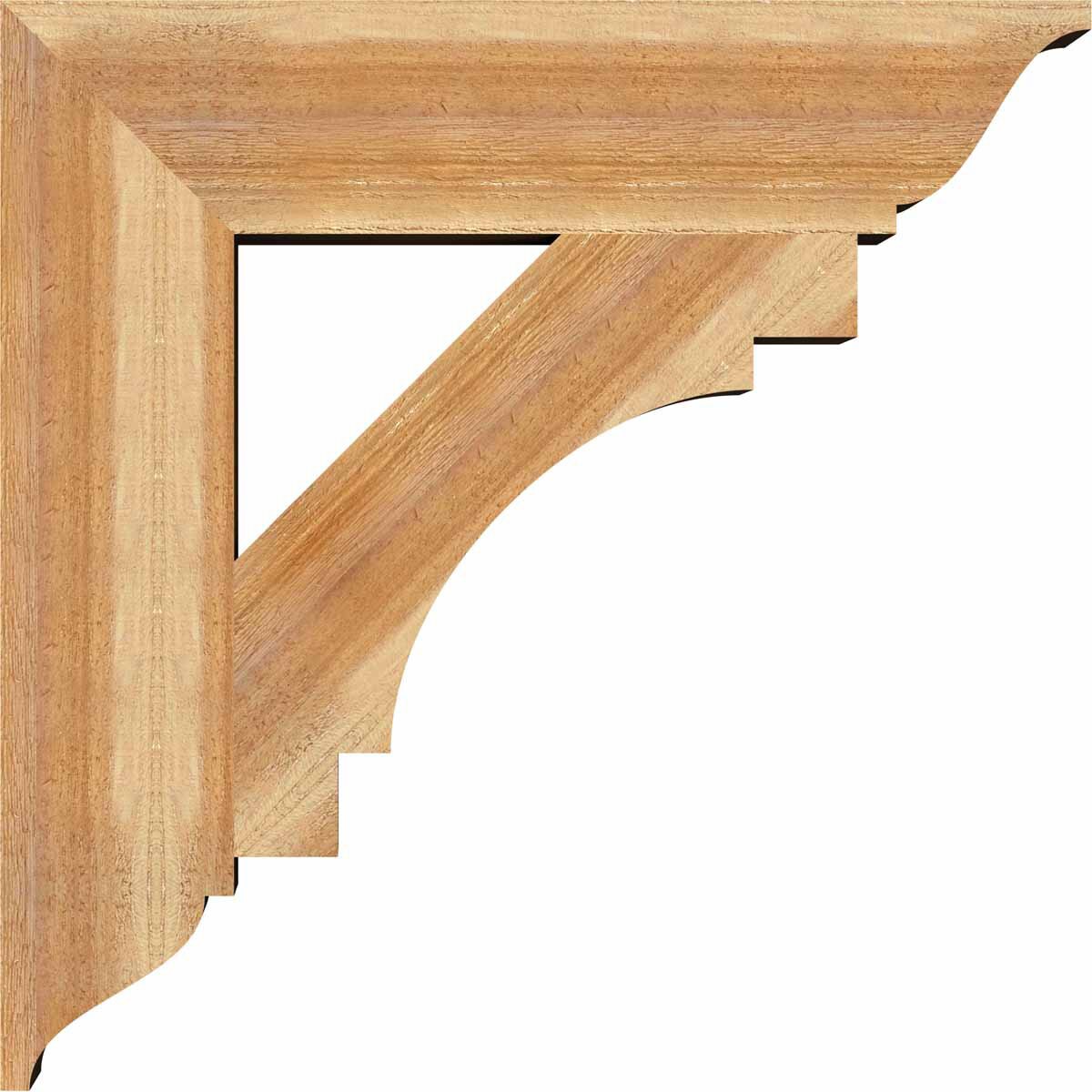 Ekena Millwork BKT06X28X28MRC01RWR Exterior-Brackets-Braces - View #3