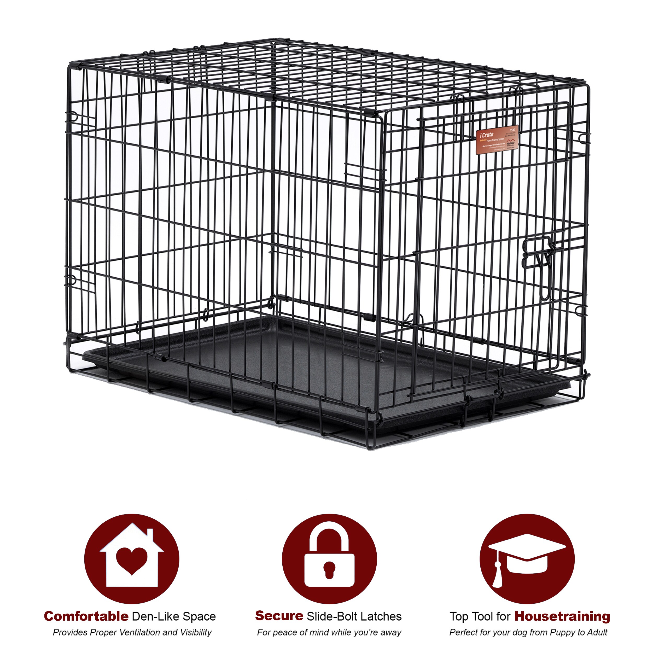 Mid West Metal Products 30 ft L x 19 ft W x 21 ft H Dog Crate at Lowes