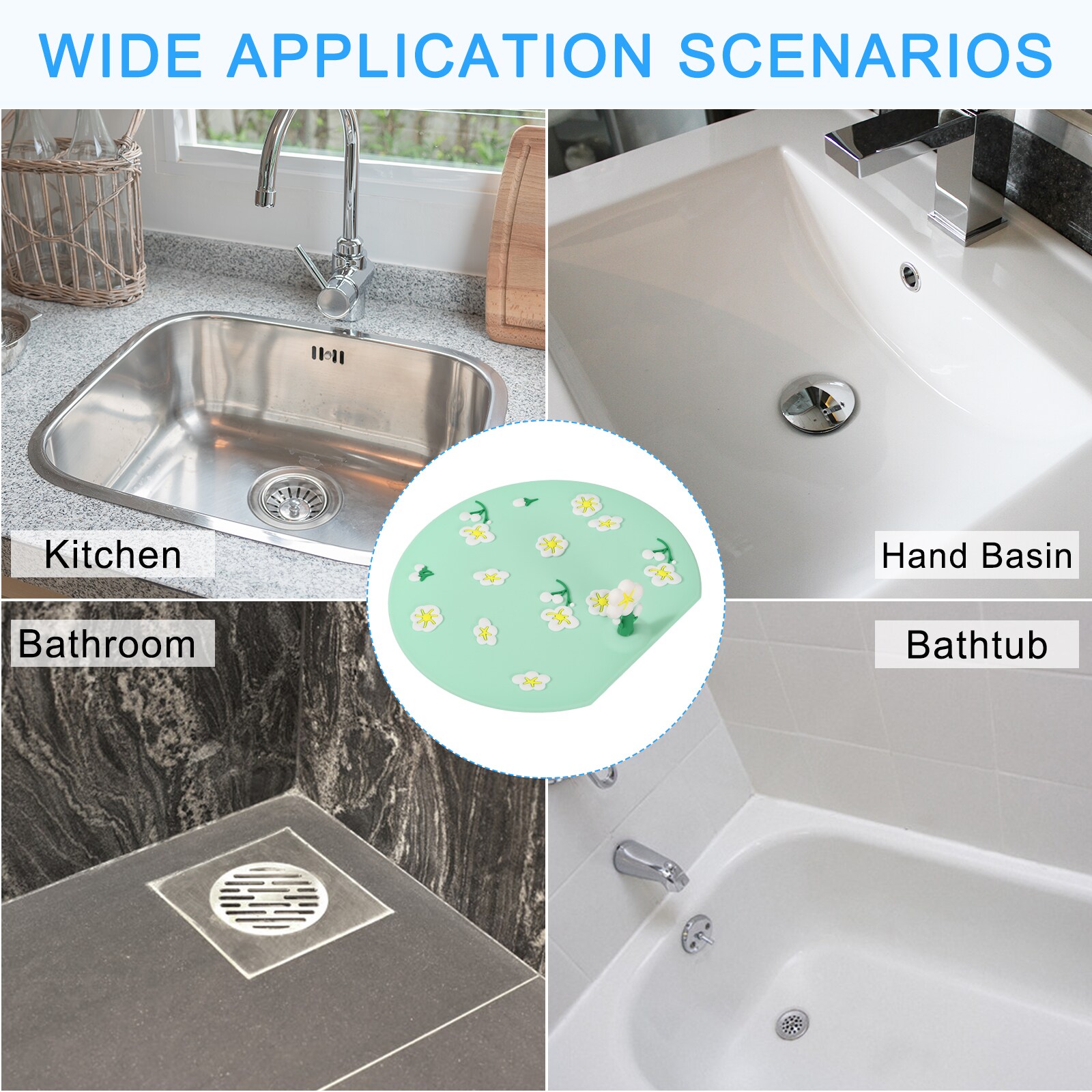 Unique Bargains S25120302UX0623 Tub-Drain-Accessories - View #5