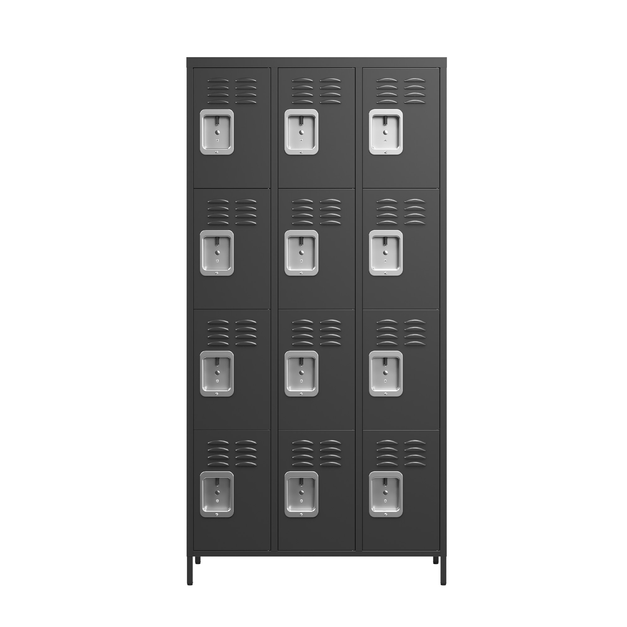 Siavonce FZ83058 35.4-in W x 72-in H x 15.8-in D Steel Full Storage Lockers