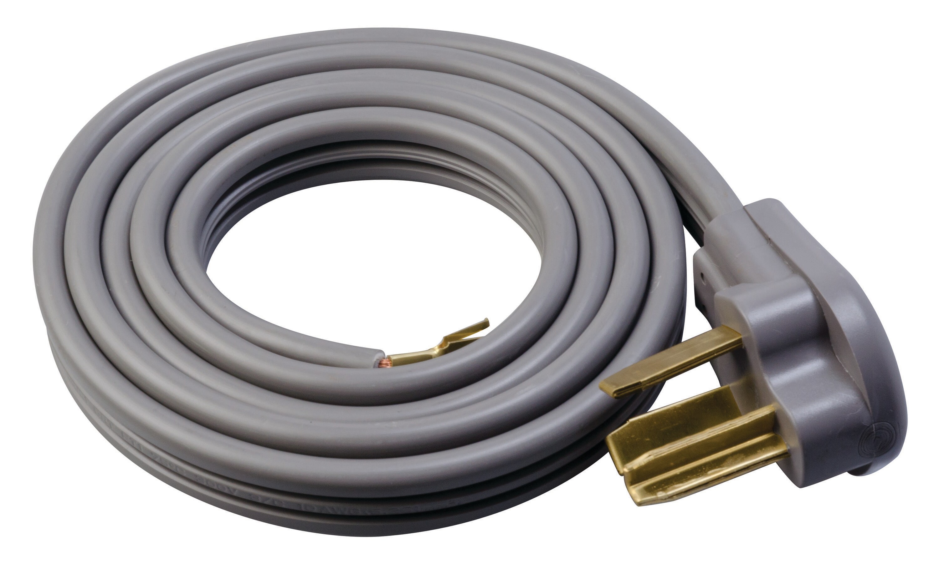 Southwire 6-ft 4-Prong Gray Universal Appliance Power Cord in the ...