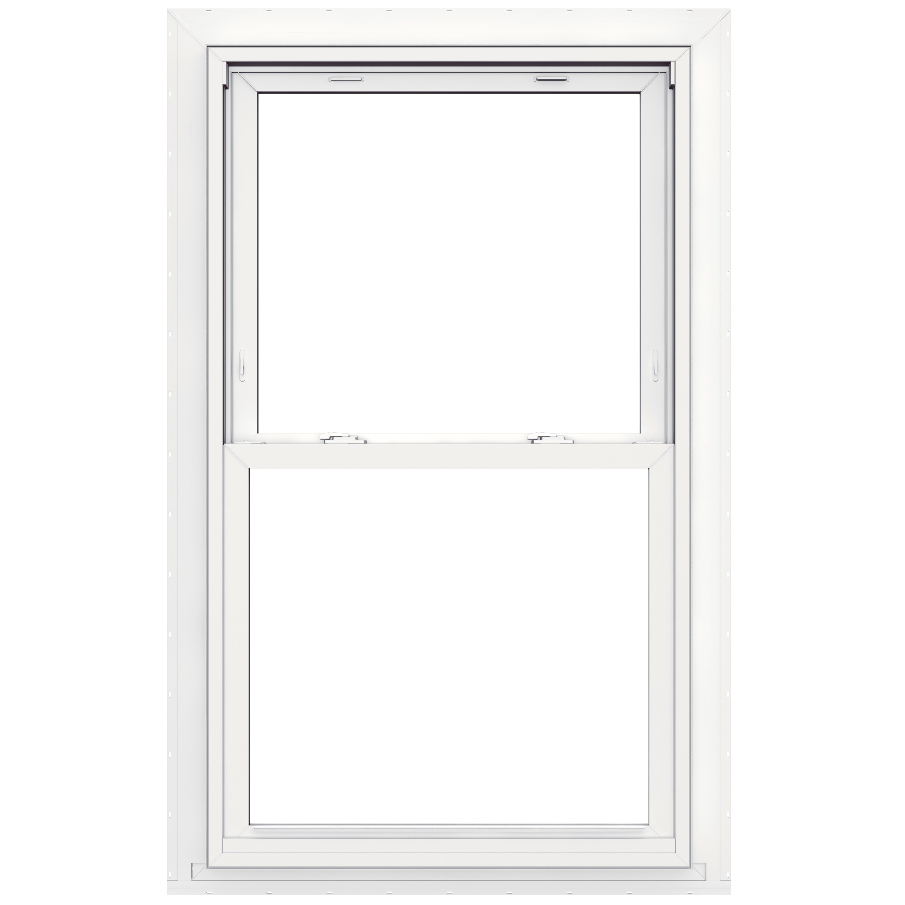 JELD-WEN Flat Casing Vinyl New Construction 31-1/2-in x 53-1/2-in x 3-1 ...