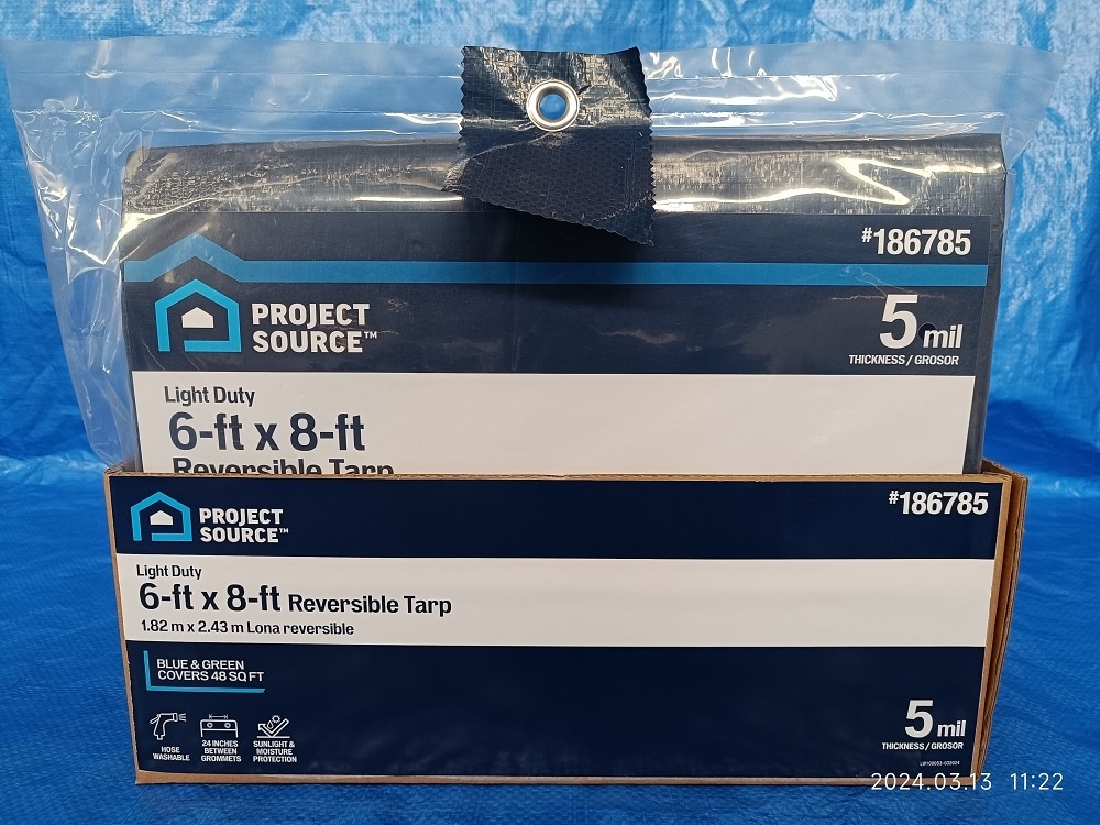 Blue Hawk BG6X8-L tarps - View #4