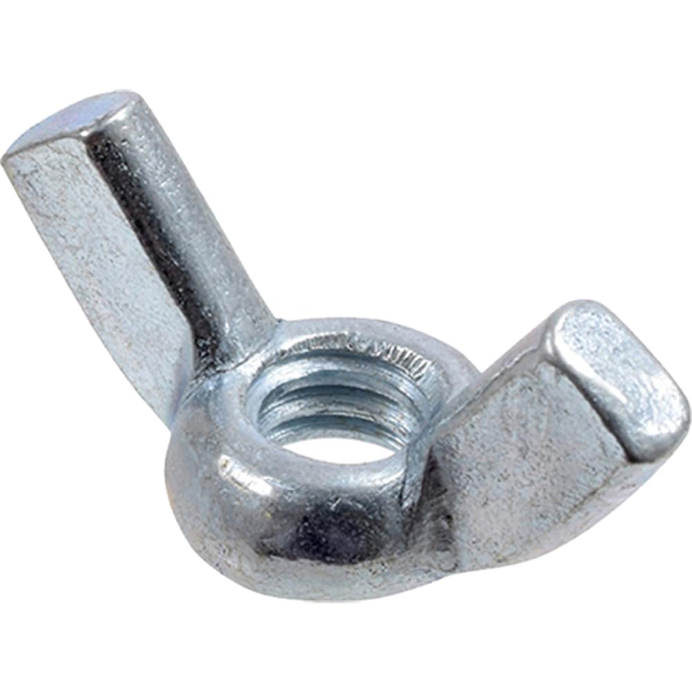 100 M5-0.8 Coarse Thread 5mm 0.8 Wing Nut Stainless Steel Nuts Thumb Nut 