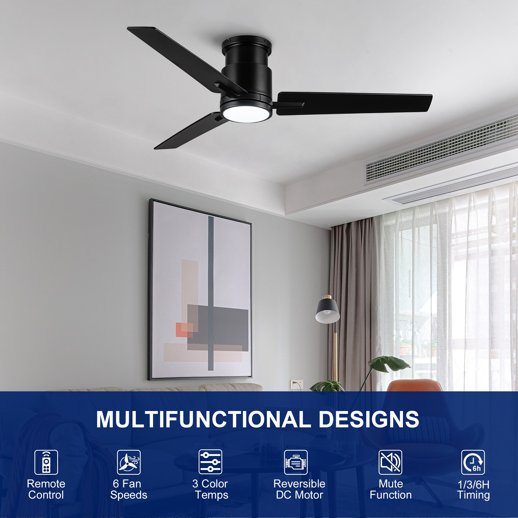 YUHAO LSDY1235XBK52 Ceiling-Fans - View #11
