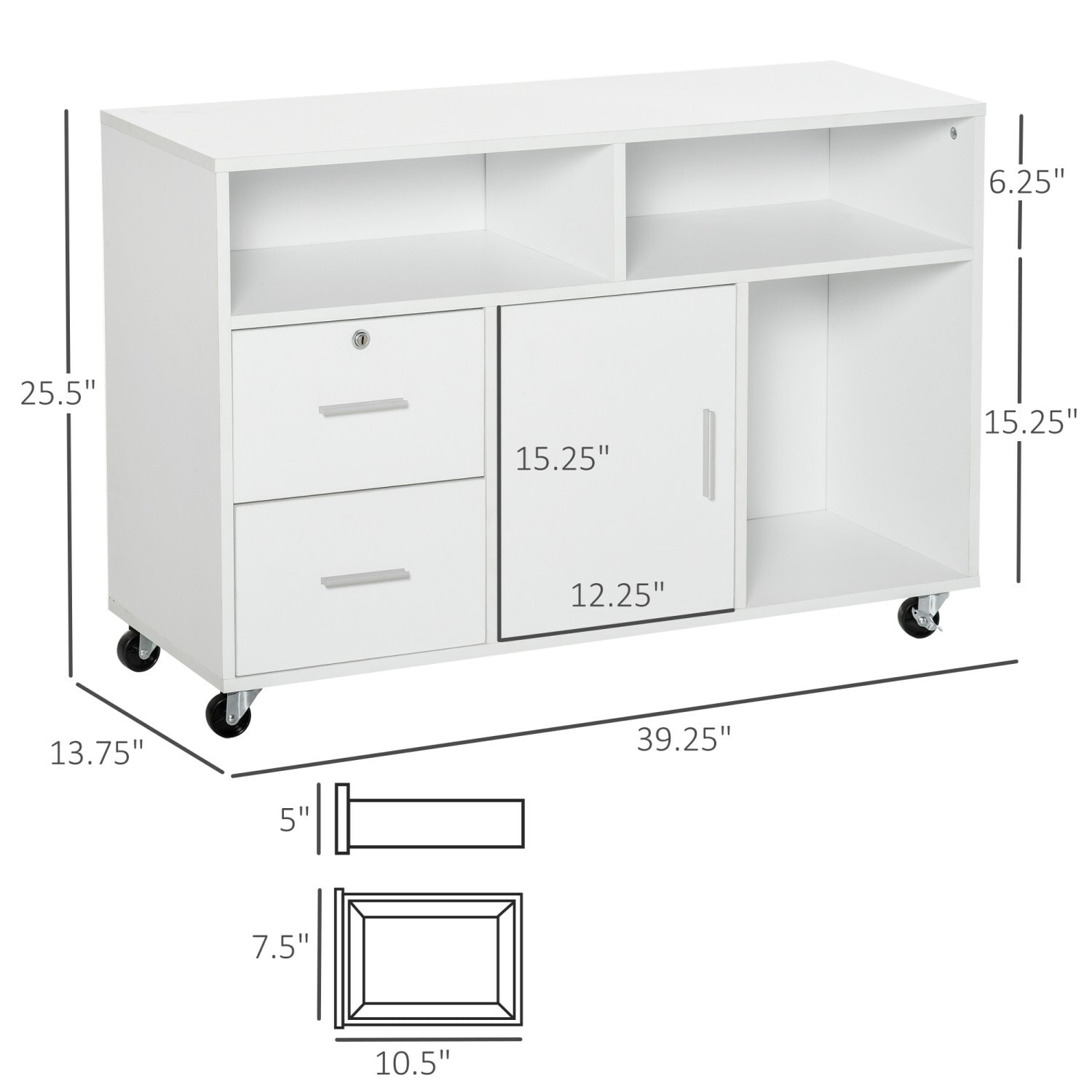 Miki Shinly AB-7762-07QI Filing-Cabinets - View #7