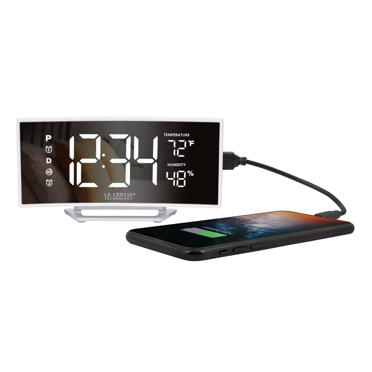 La Crosse Technology 602-249 Indoor-Outdoor-Clocks - View #2