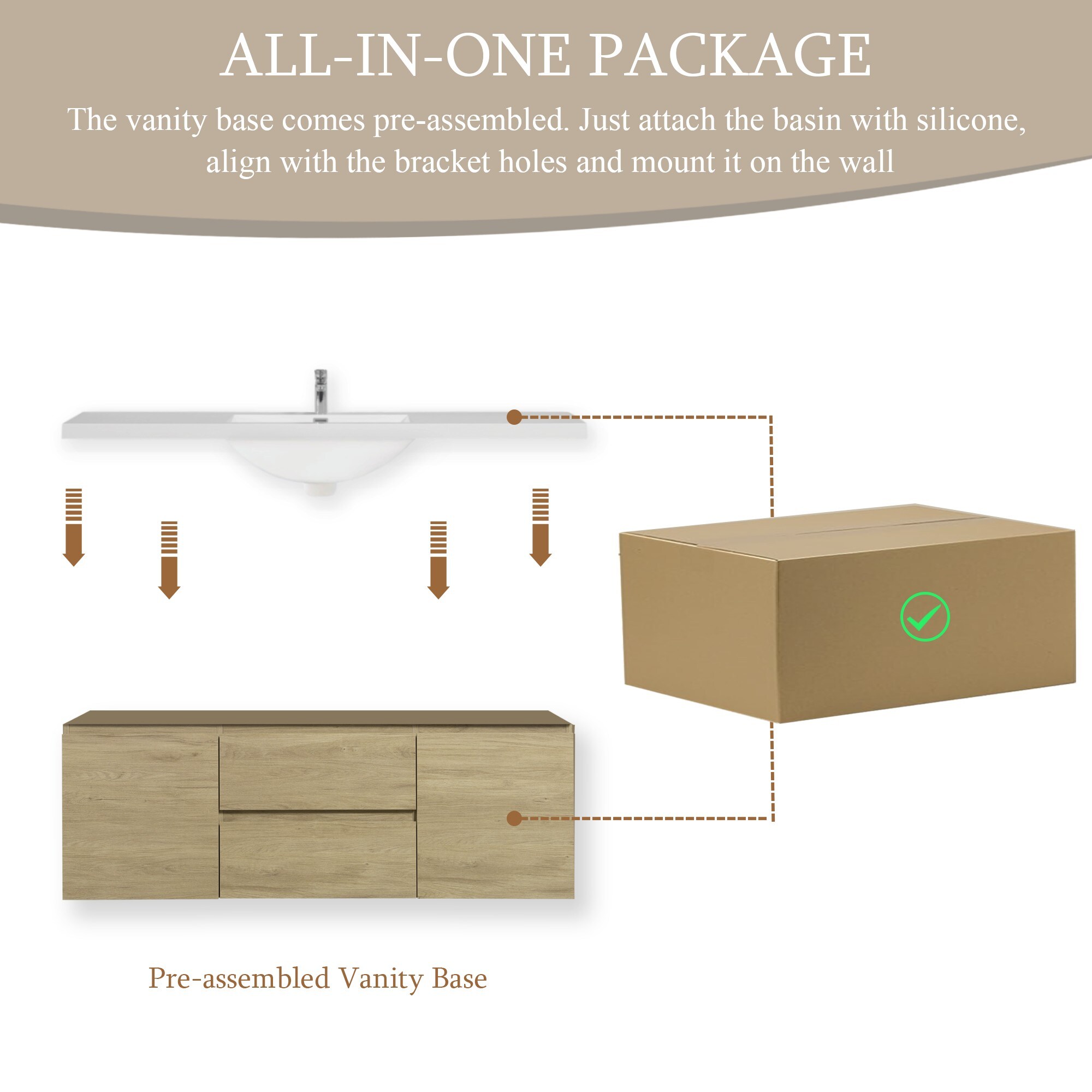 Iseryn YSG27043P15 Bath-Vanity-Combo - View #2