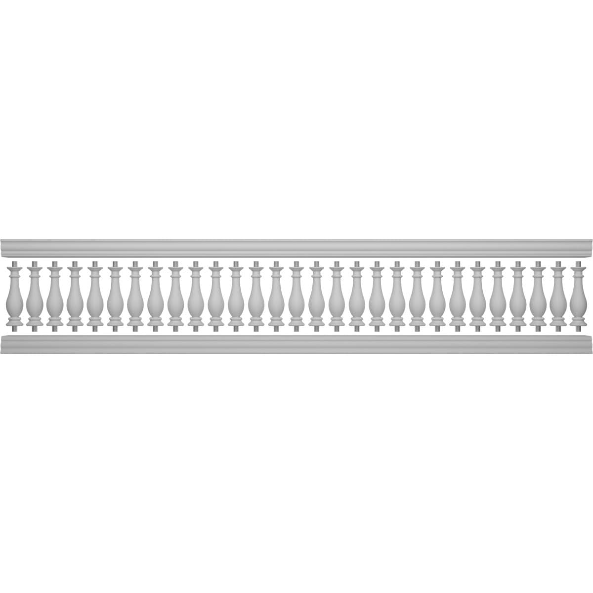 Ekena Millwork BALK32X180LGN railings - View #5