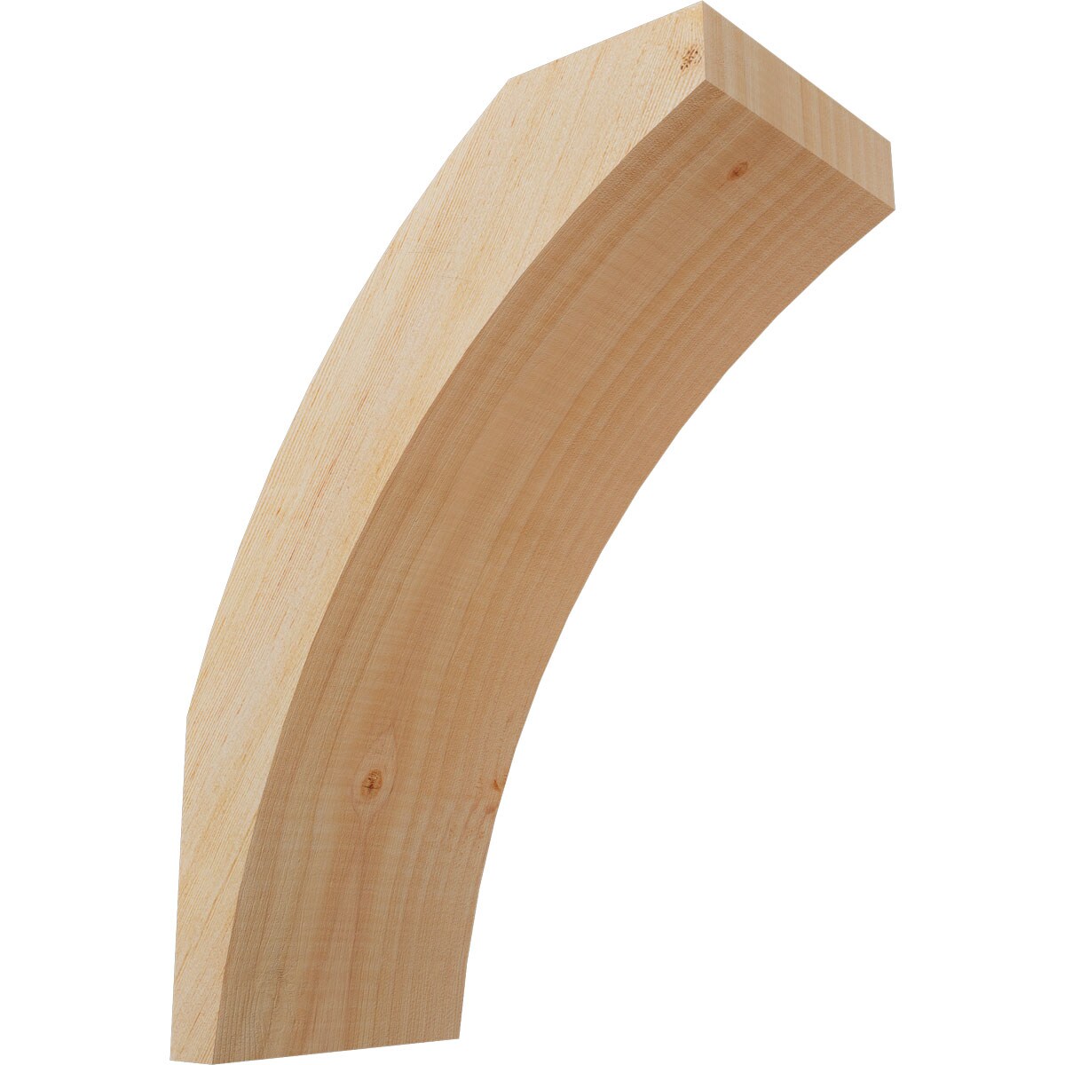 Ekena Millwork BRC06X10X14THR00SDF 5-1/2-in x 10-in x 14-in Douglas Fir Unfinished Wood Thorton Smooth Knee Brace