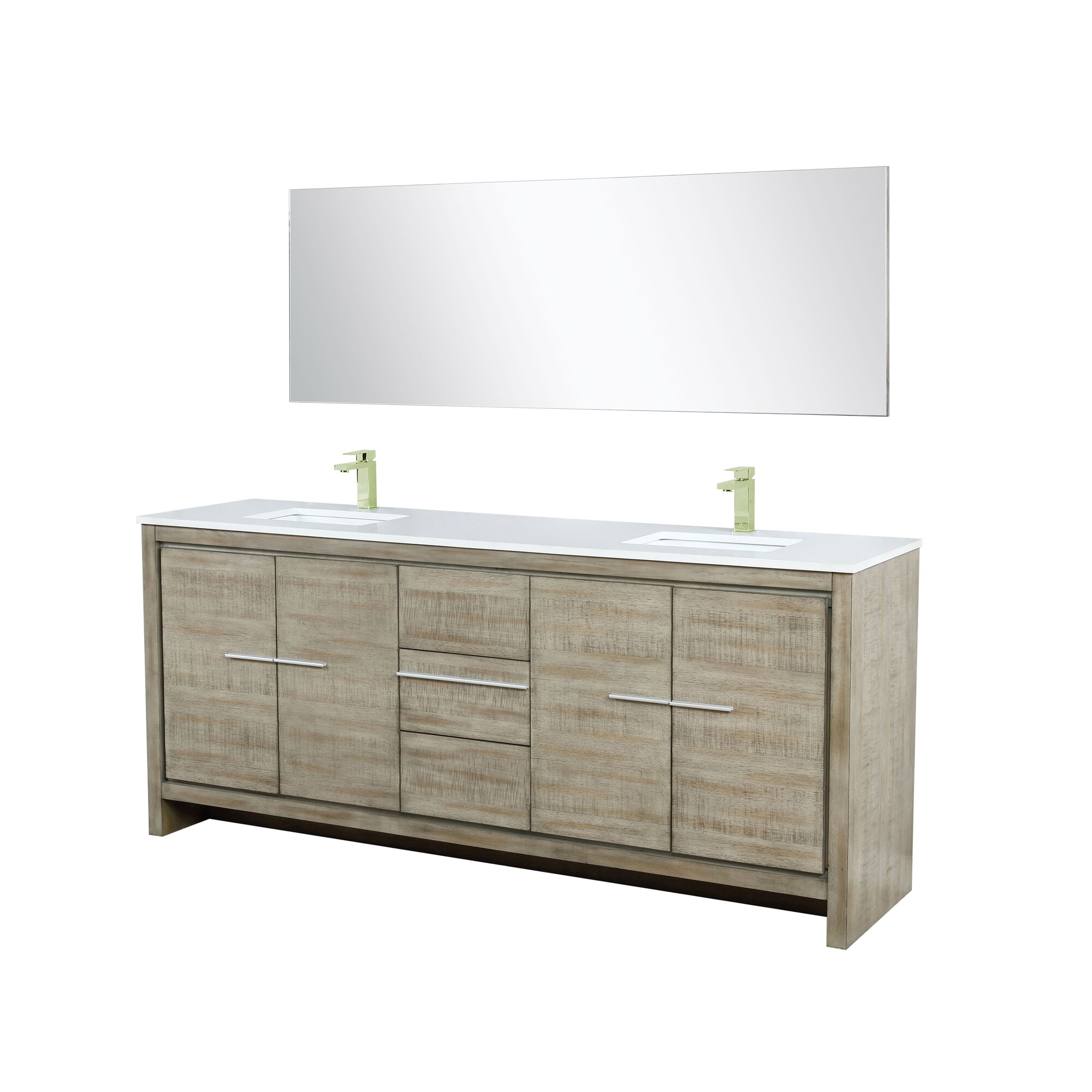 Lexora LLF80DKSODM70FBN Bath-Vanity-Combo - View #2