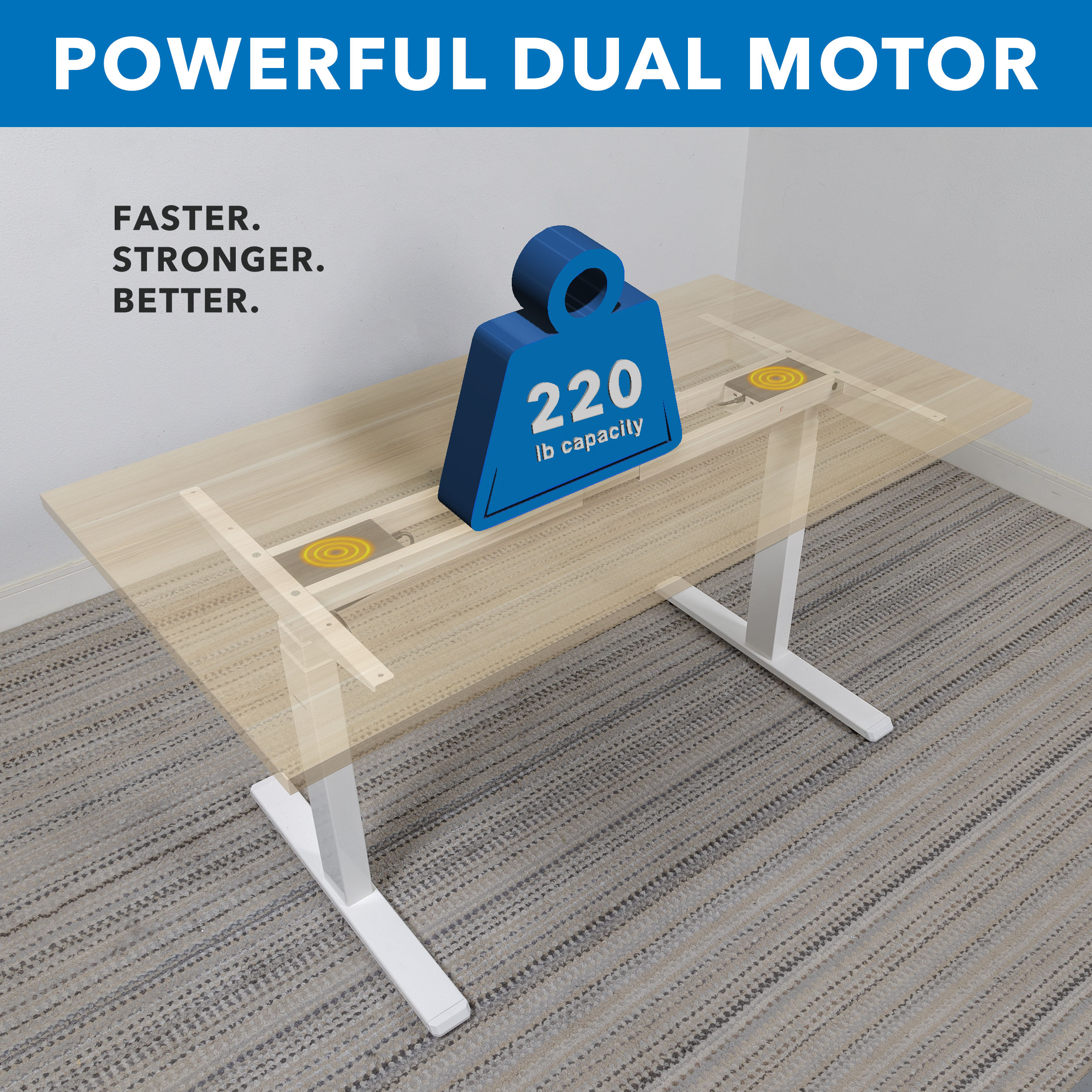 Mount-It! MI-8030W desks - View #2
