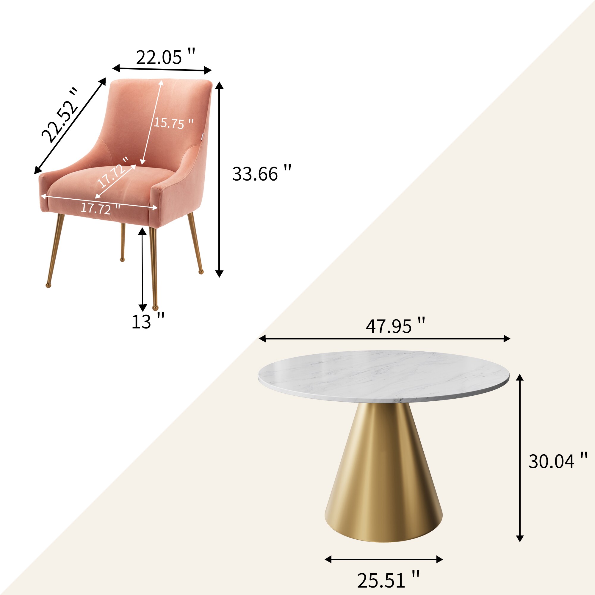 Clihome VO-SA777 Dining-Sets - View #6