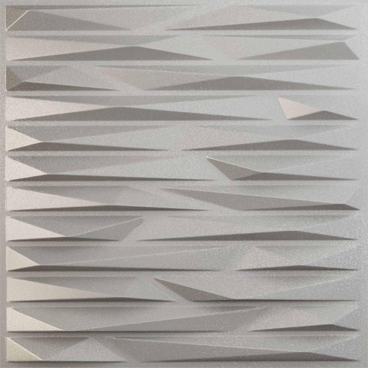 Ekena Millwork WP20X20ENASV 19-5/8-in x 19-5/8-in Embossed Textured Metallic Silver PVC Wall Panel