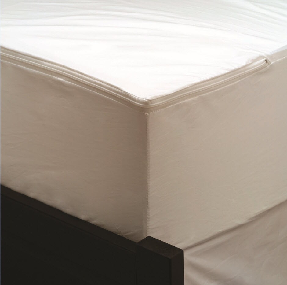 Aller-Ease 4610ATC 12-Inches D Polyester Twin Encasement Hypoallergenic Mattress cover with Bed Bug Protection