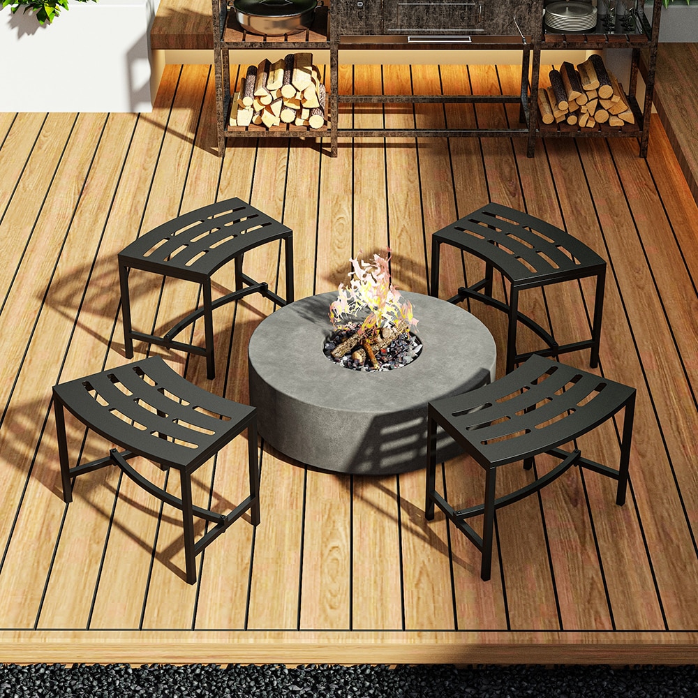 Homsee C-KF390082-01 Patio-Chairs - View #3