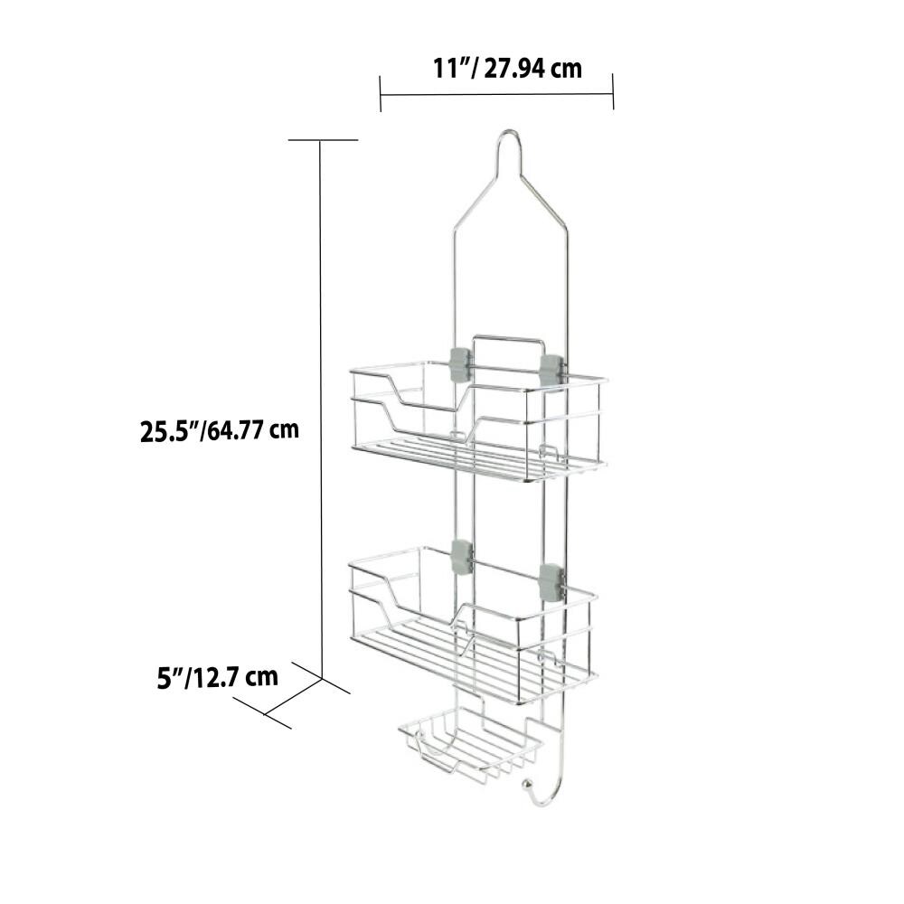Home Basics LOW78658 Hanging-Shower-Caddies - View #4