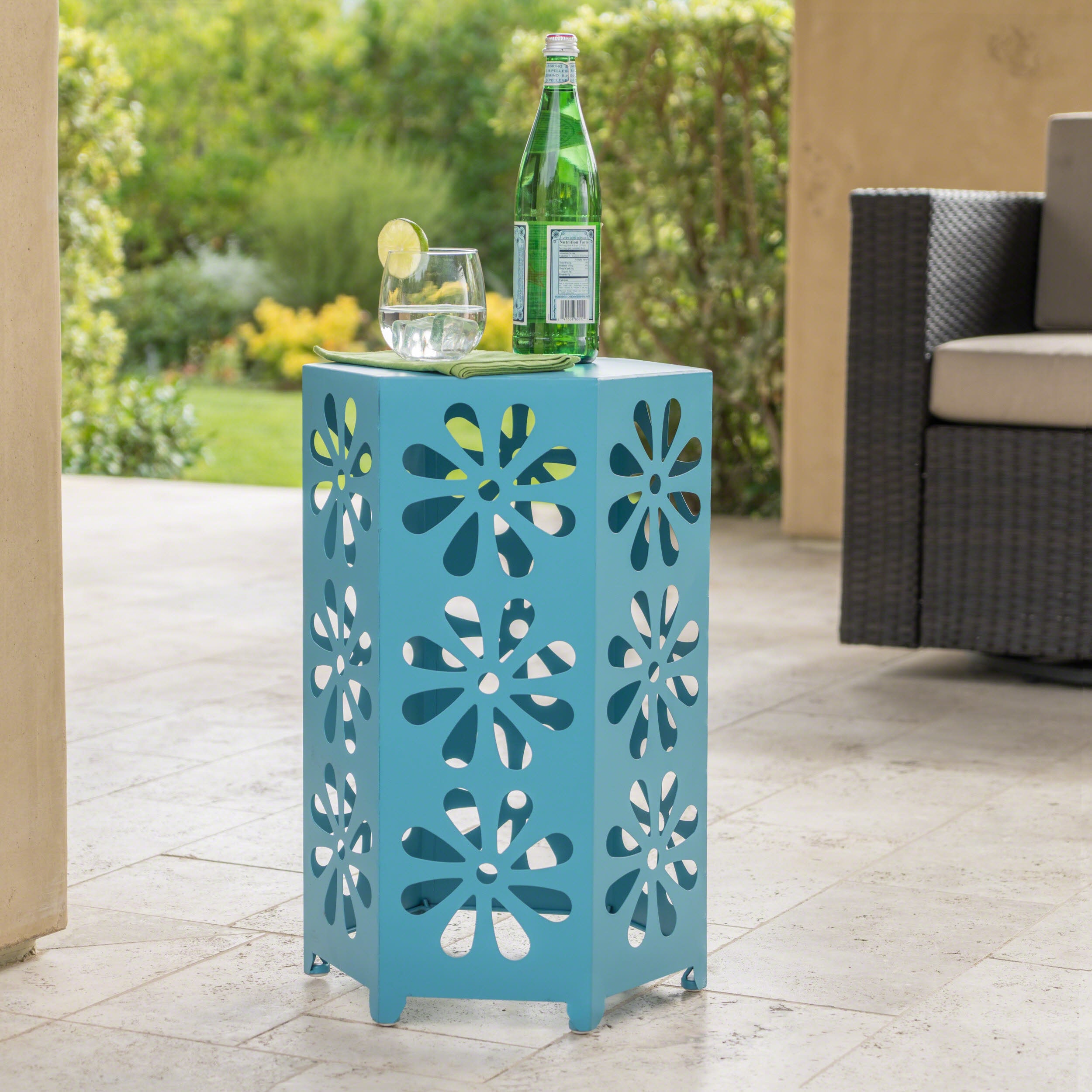 AHIOU HOME ZAAHG-60821.00BLUGS Garden-Stools - View #3