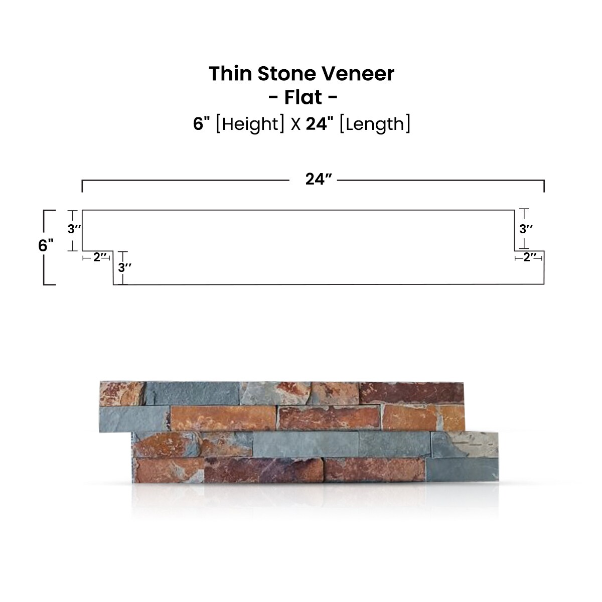 Prestige Stone & Granite TSCG-F-2 Stone-Veneer - View #4