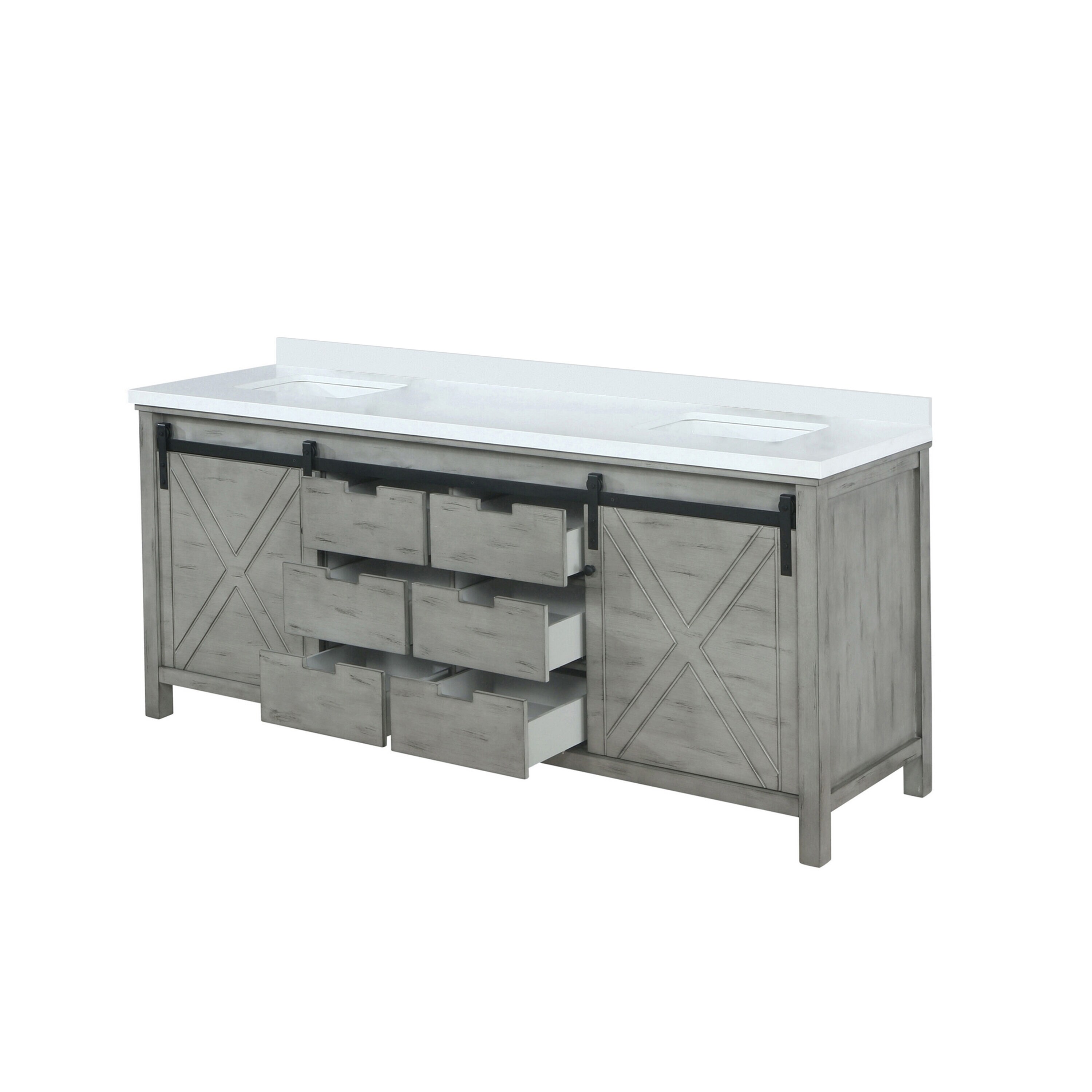 Lexora LVM84DH300 Bath-Vanity-Combo - View #4