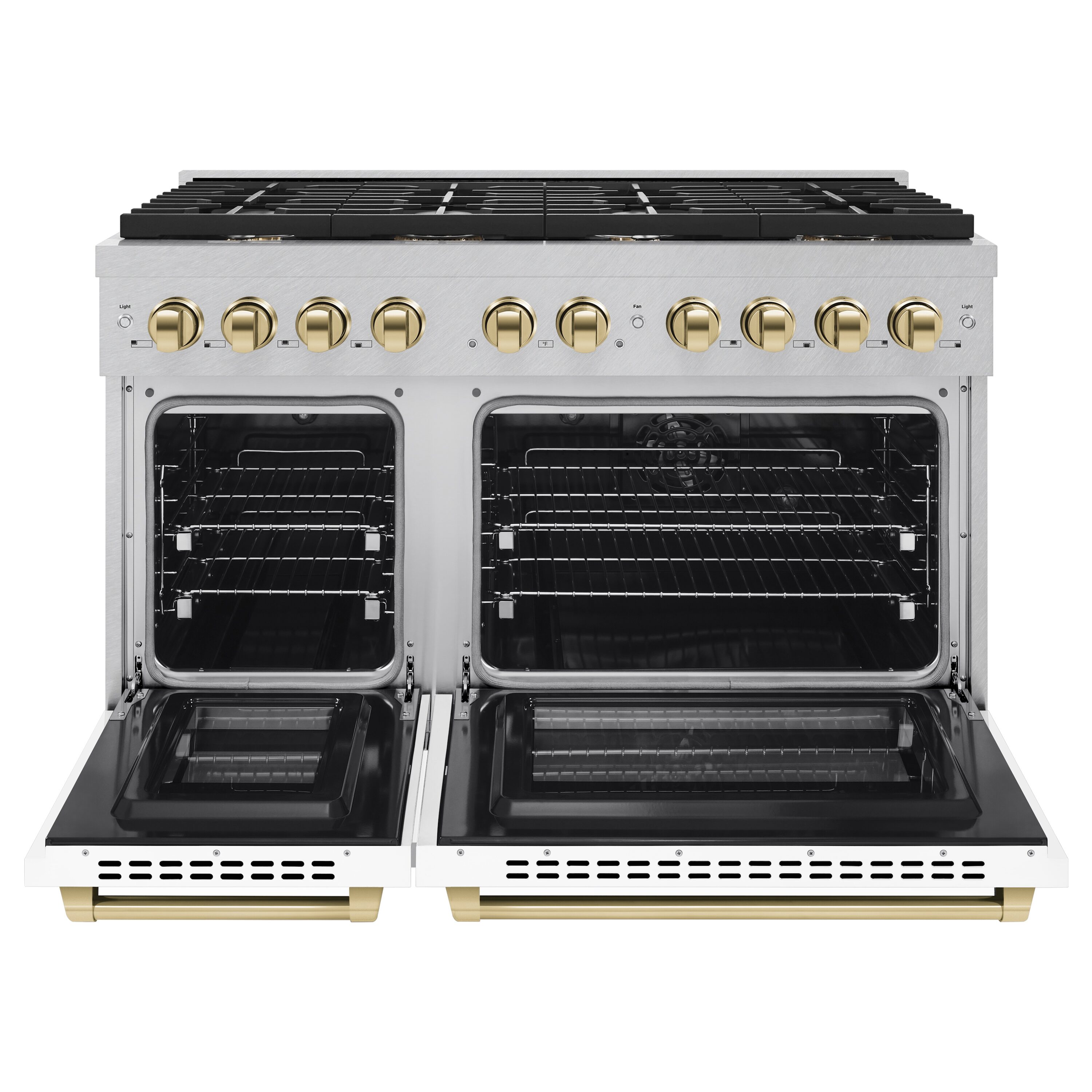 ZLINE KITCHEN & BATH SDRSZ-WM-48-G Double-Dual-Fuel-Ranges - View #3